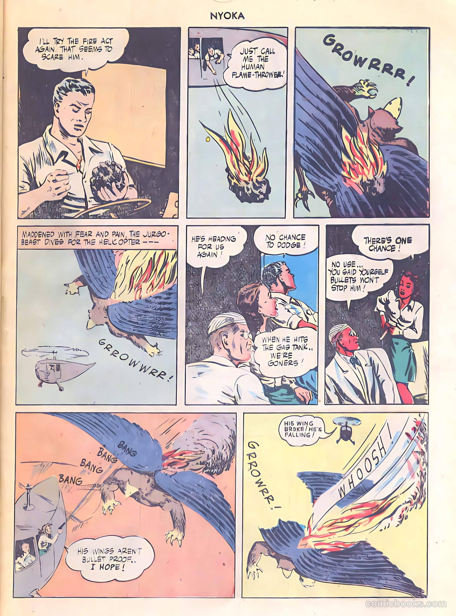 Nyoka the Jungle Girl #4 (1946) — page 49 of 52