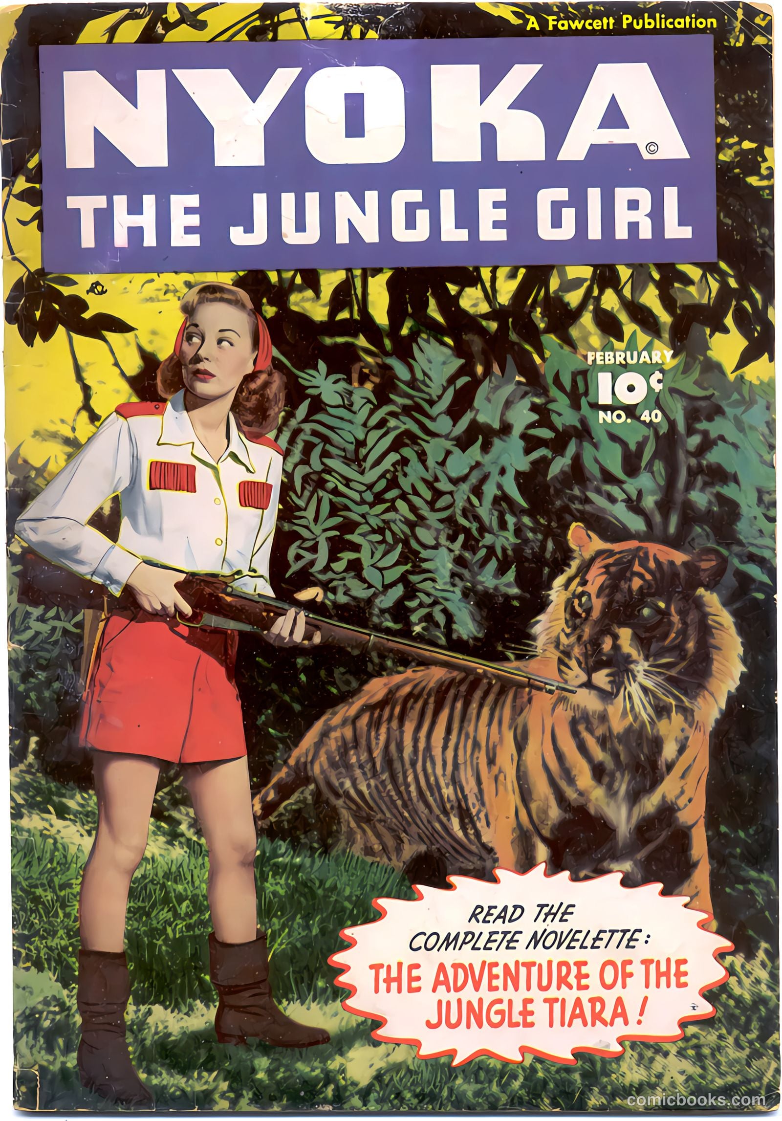 Nyoka the Jungle Girl #40