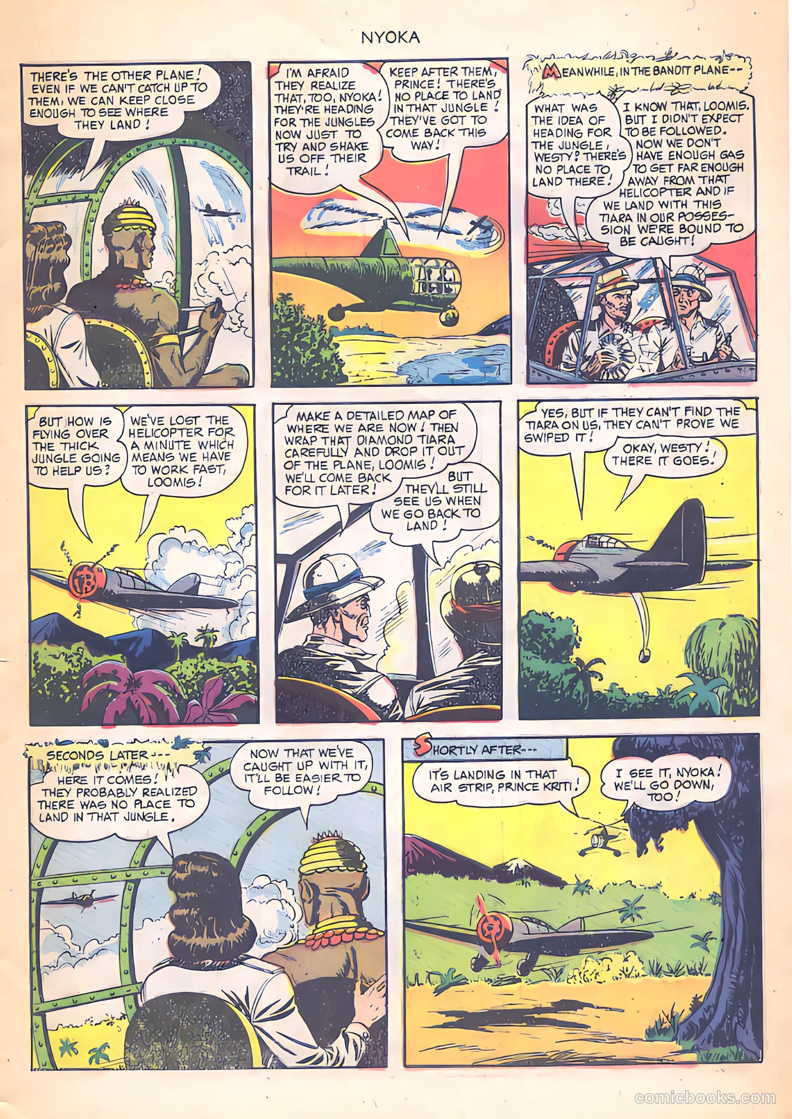 Nyoka the Jungle Girl #40 (1950) — page 5 of 36