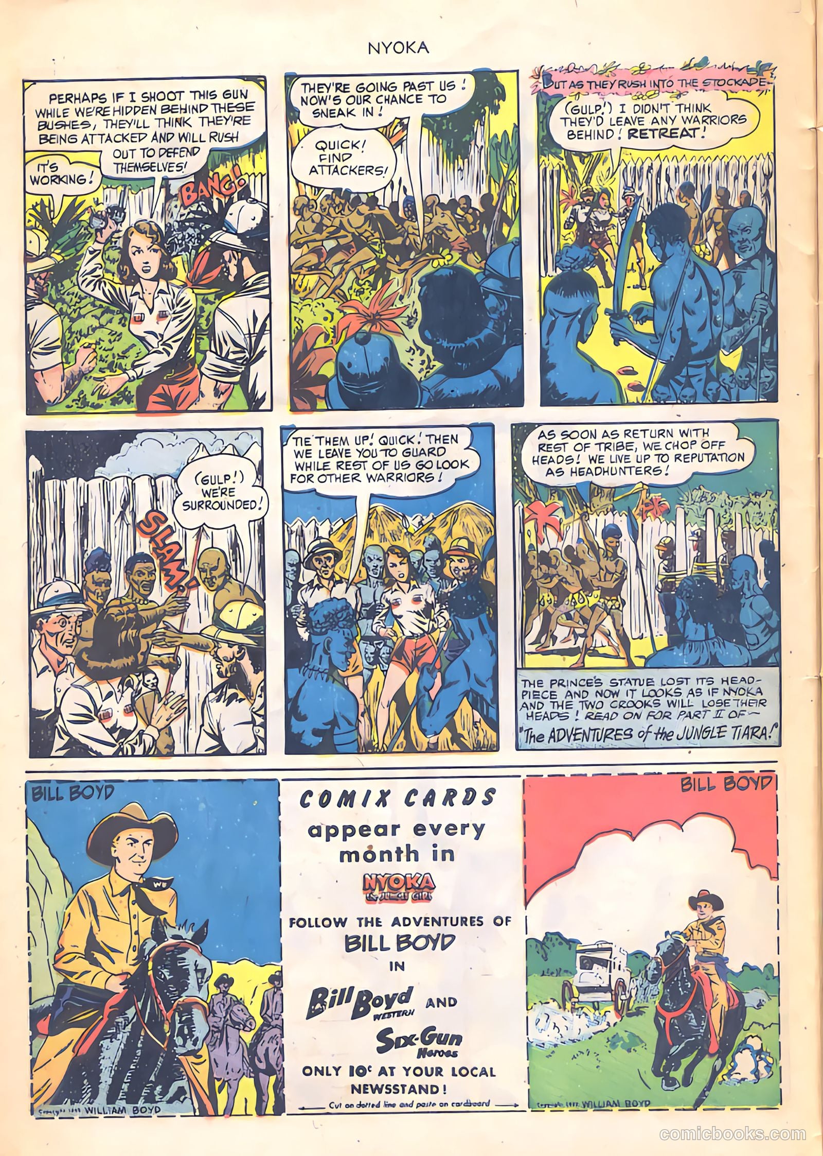 Nyoka the Jungle Girl #40 (1950) — page 8 of 36