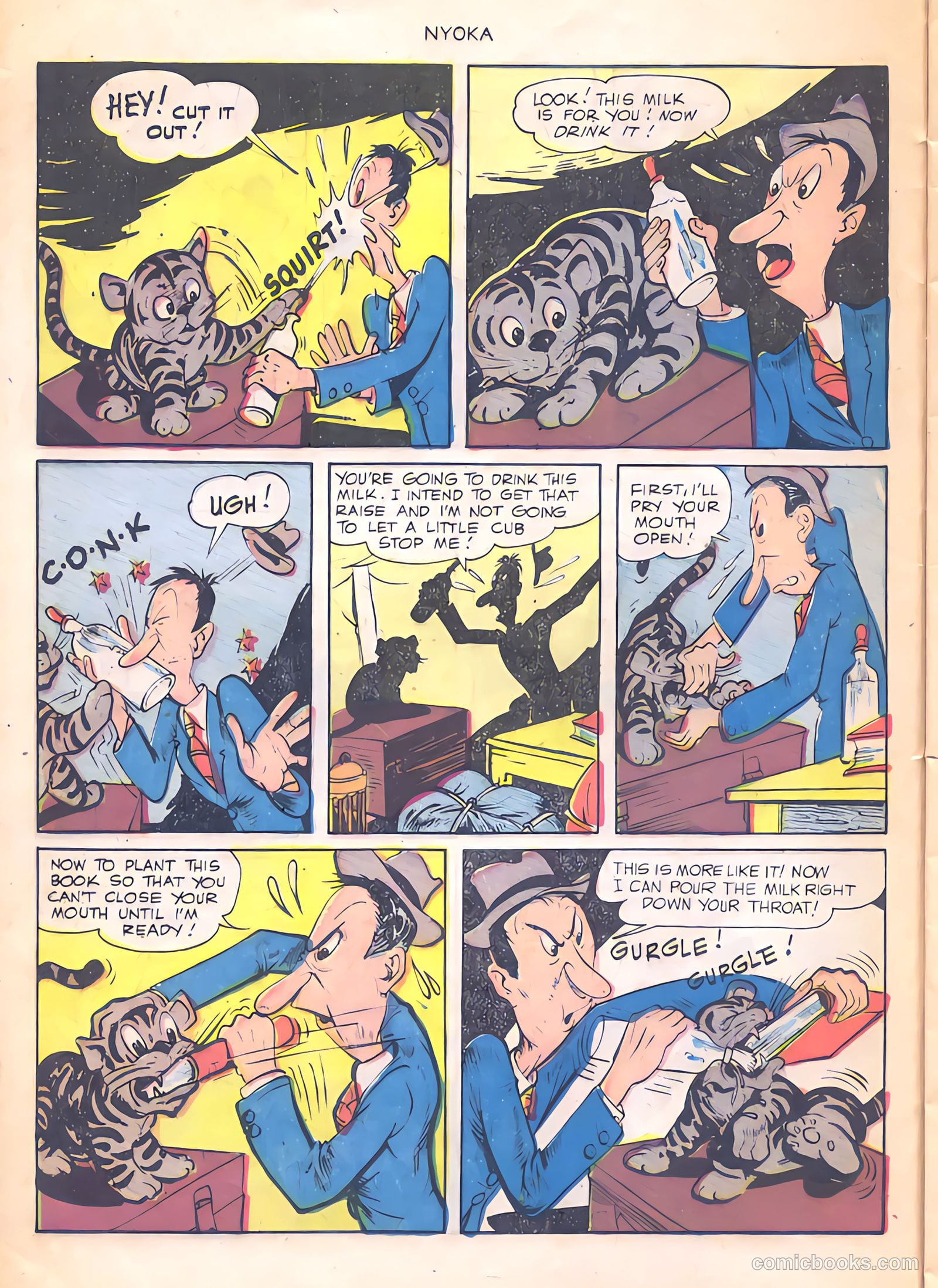 Nyoka the Jungle Girl #40 (1950) — page 12 of 36