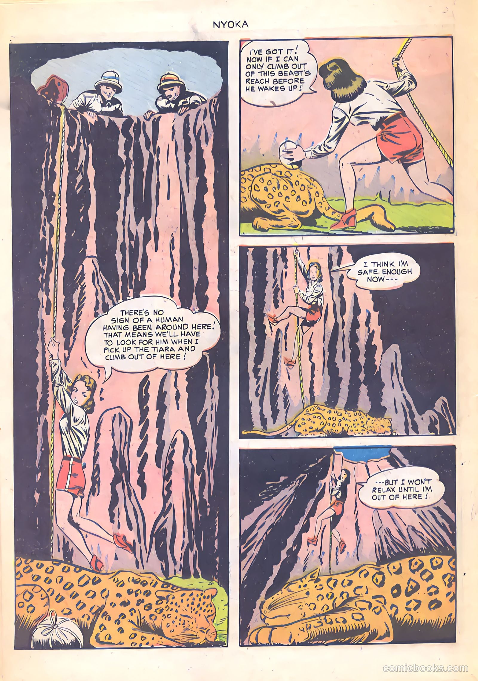 Nyoka the Jungle Girl #40 (1950) — page 18 of 36
