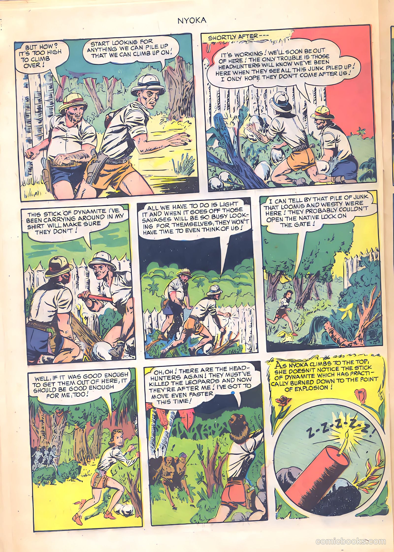 Nyoka the Jungle Girl #40 (1950) — page 24 of 36