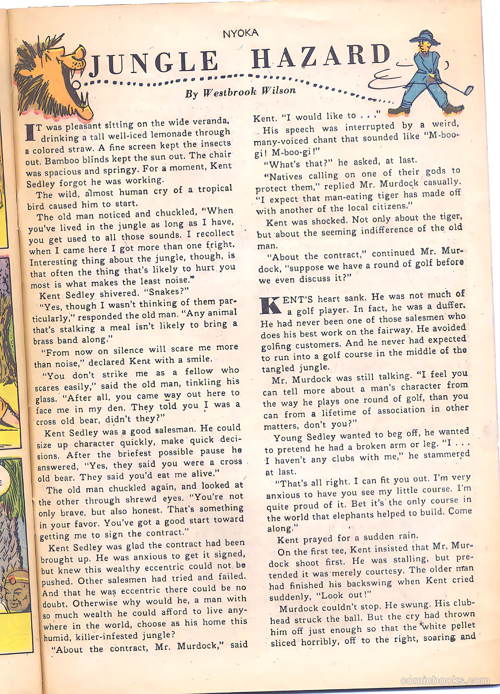 Nyoka the Jungle Girl #40 (1950) — page 27 of 36
