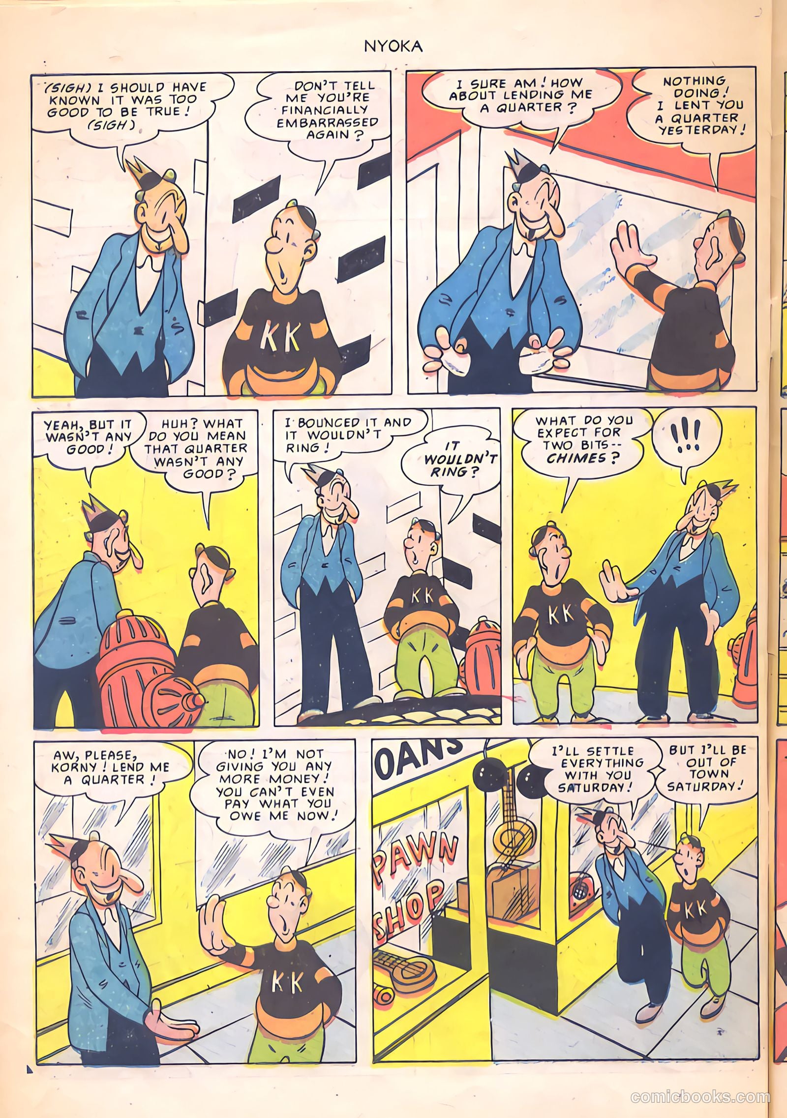 Nyoka the Jungle Girl #40 (1950) — page 30 of 36