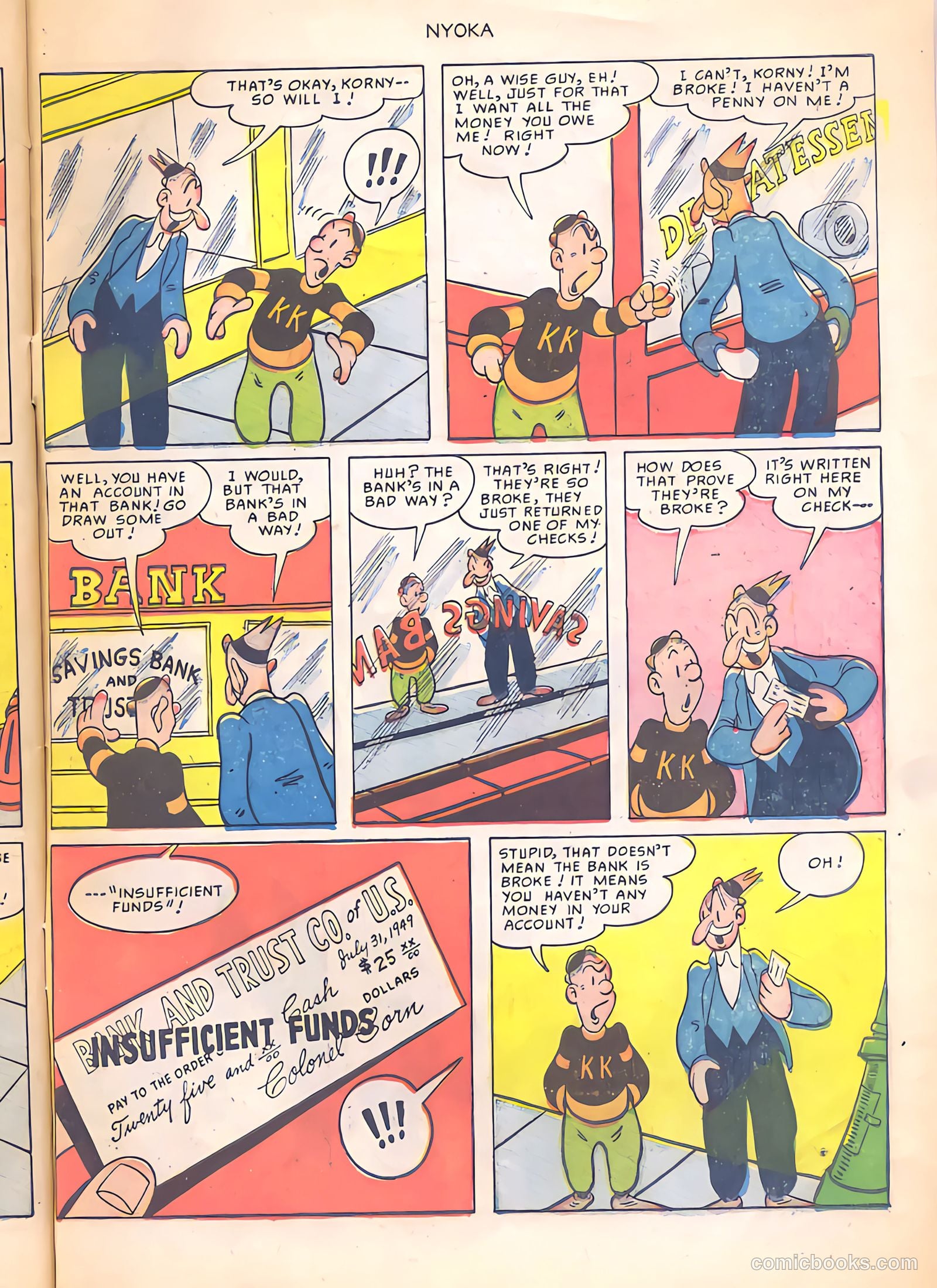 Nyoka the Jungle Girl #40 (1950) — page 31 of 36