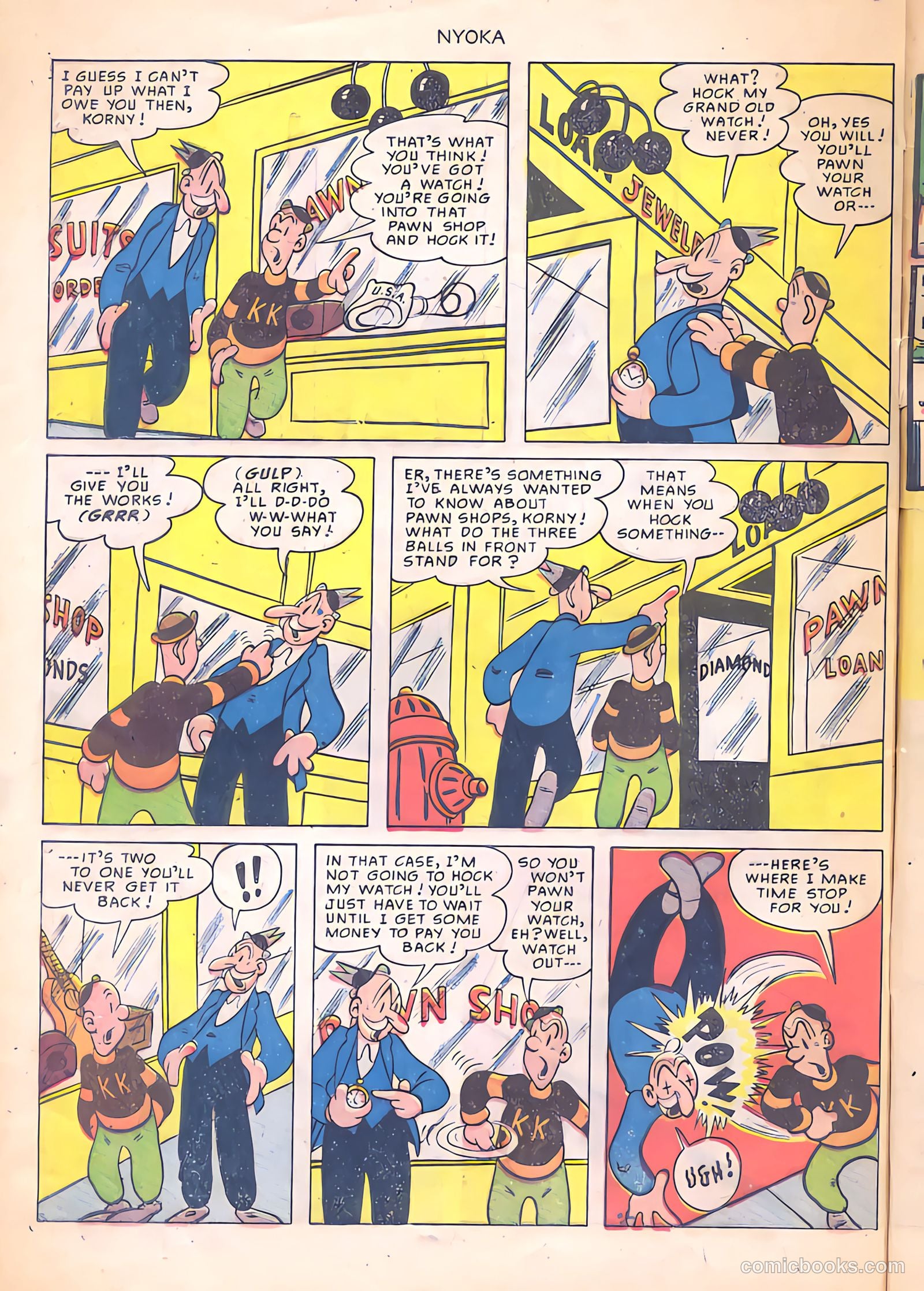 Nyoka the Jungle Girl #40 (1950) — page 32 of 36