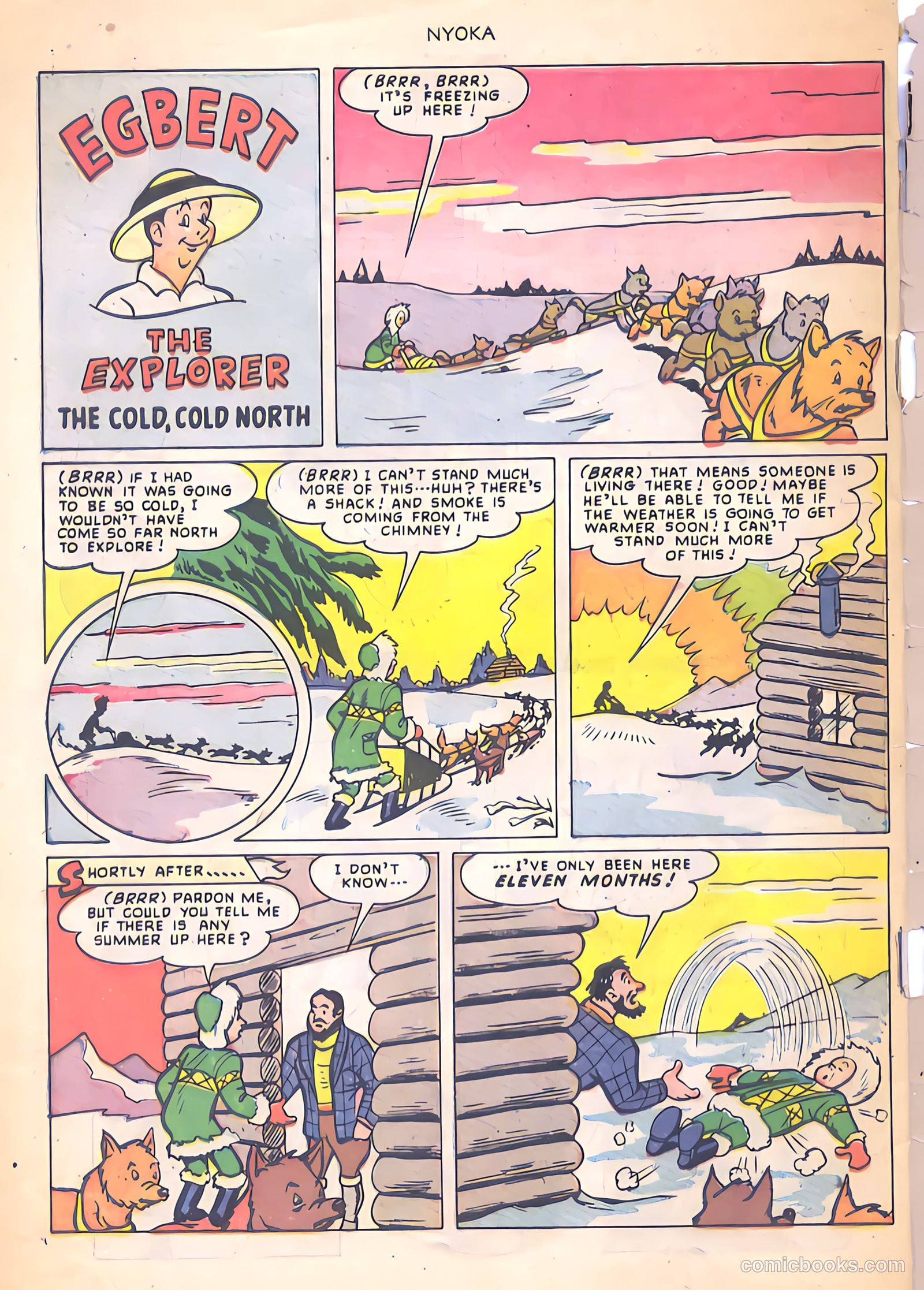 Nyoka the Jungle Girl #40 (1950) — page 34 of 36