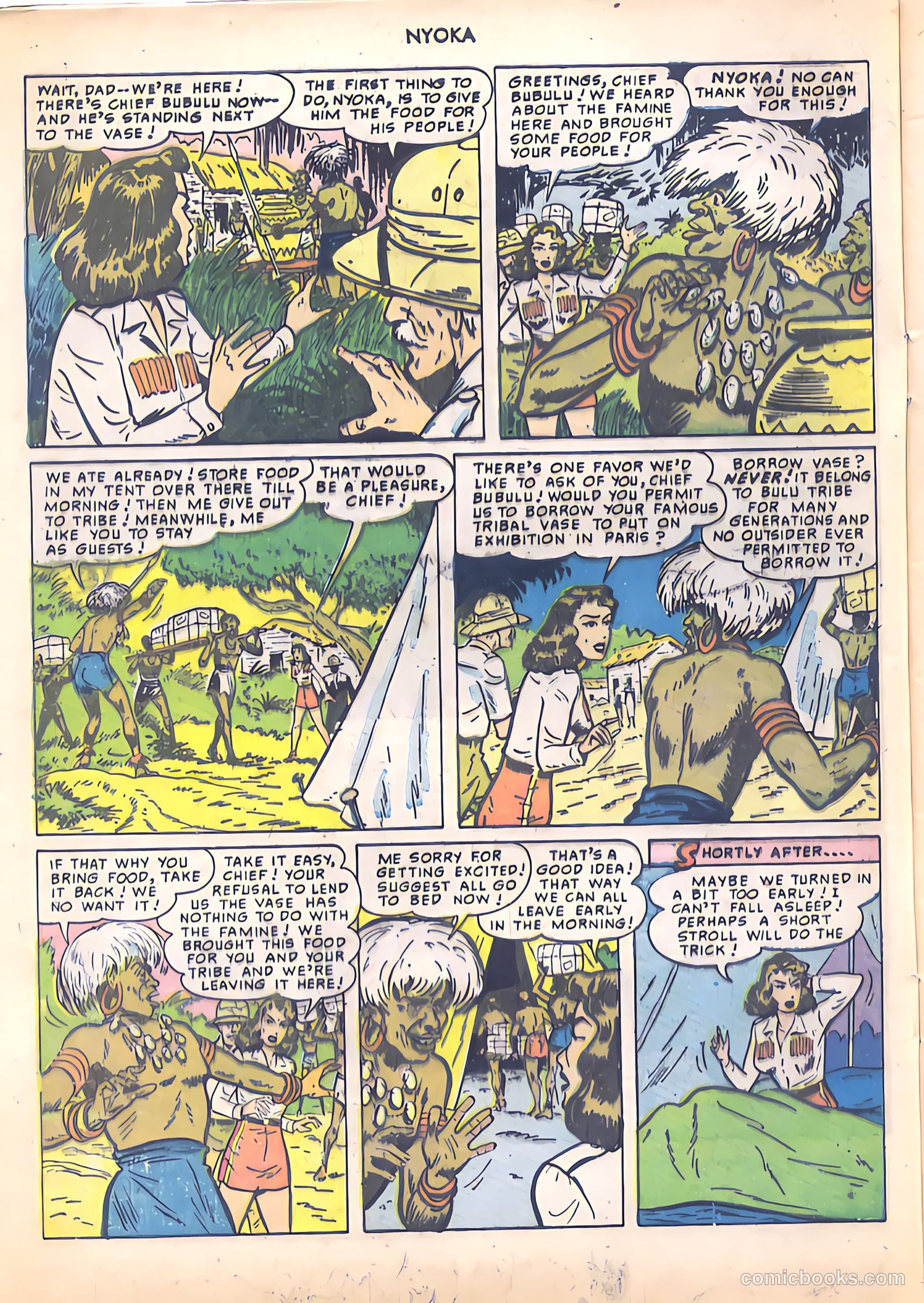 Nyoka the Jungle Girl #41 (1950) — page 4 of 52