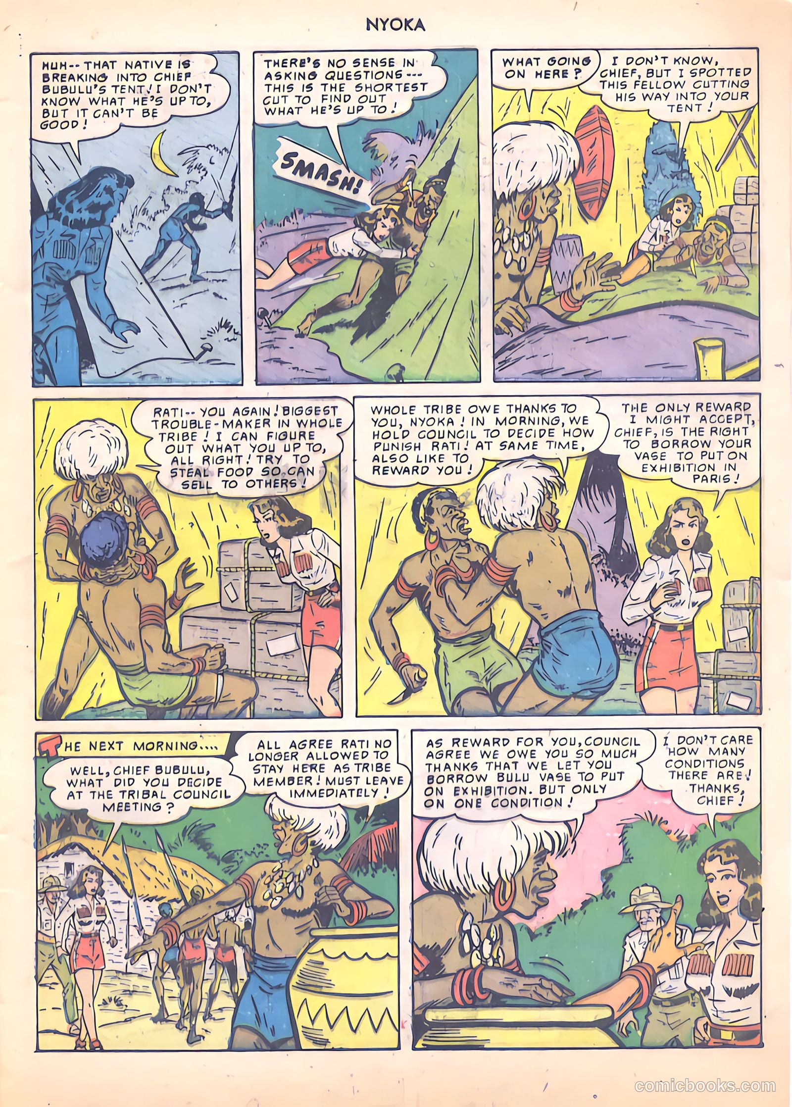 Nyoka the Jungle Girl #41 (1950) — page 5 of 52