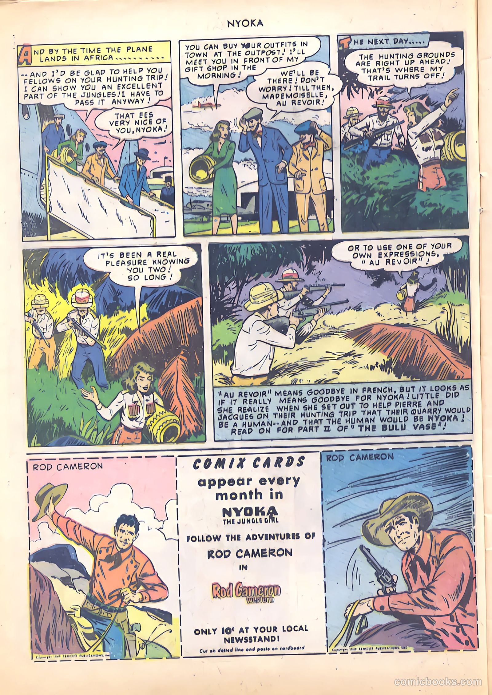 Nyoka the Jungle Girl #41 (1950) — page 8 of 52
