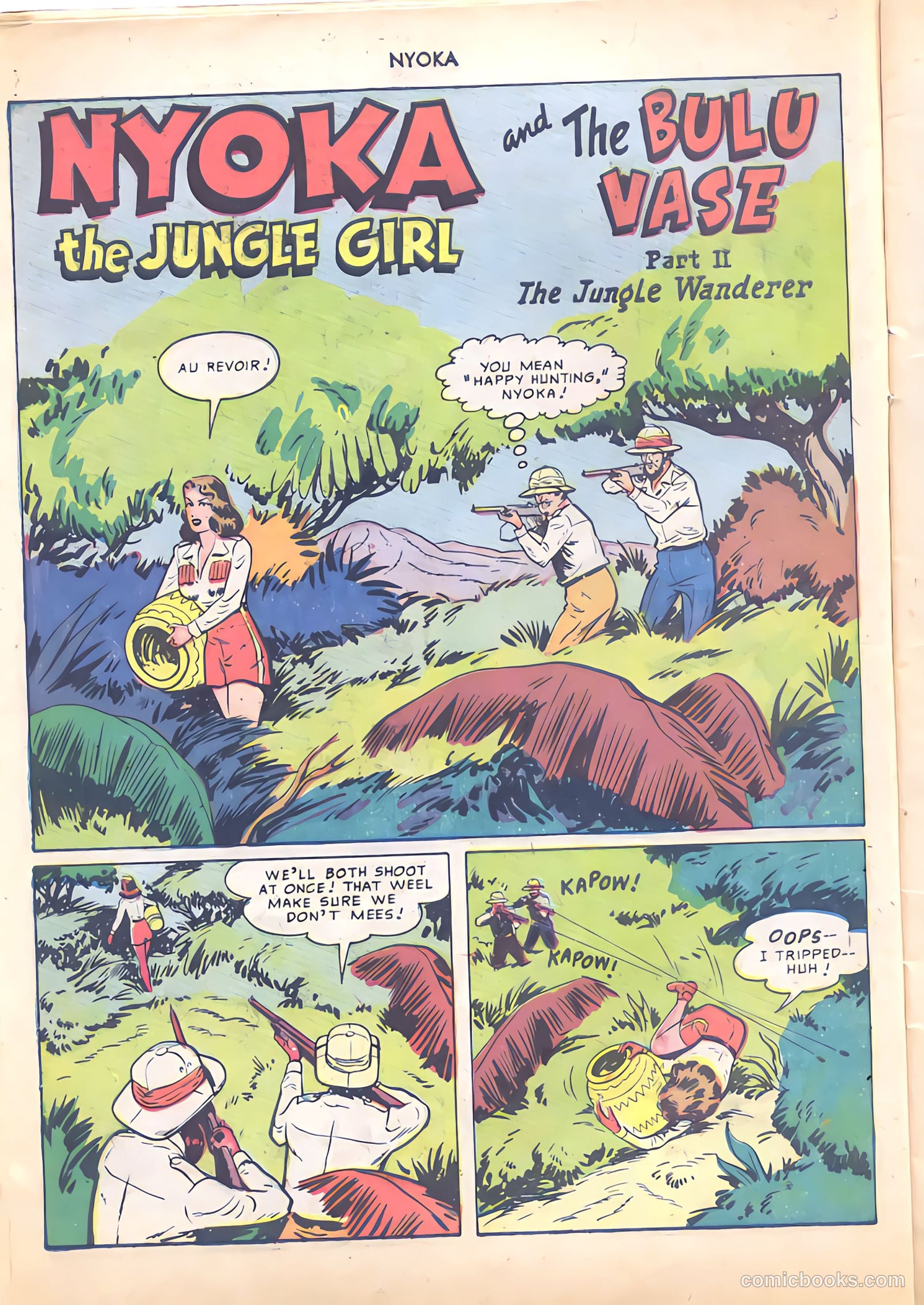 Nyoka the Jungle Girl #41 (1950) — page 10 of 52