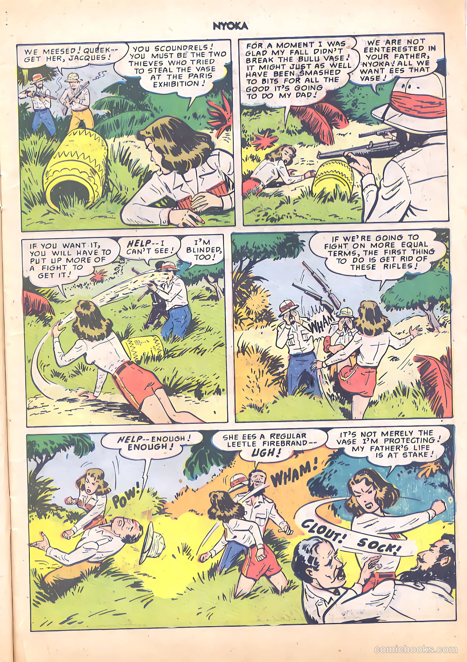 Nyoka the Jungle Girl #41 (1950) — page 11 of 52