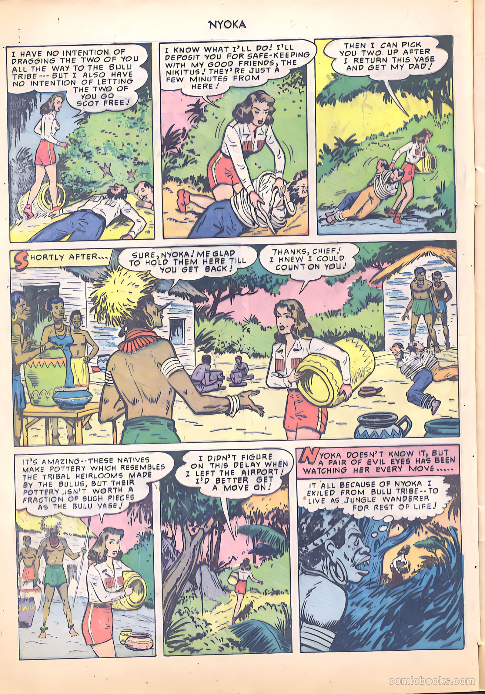 Nyoka the Jungle Girl #41 (1950) — page 12 of 52