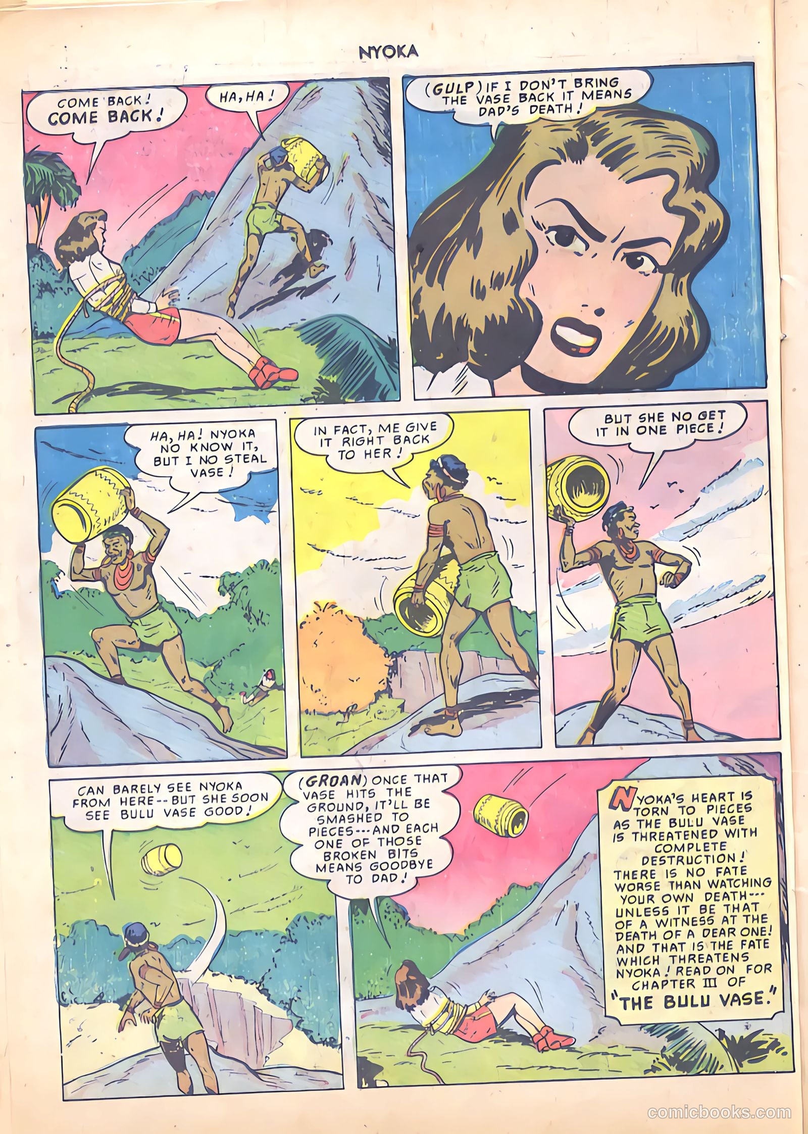 Nyoka the Jungle Girl #41 (1950) — page 14 of 52