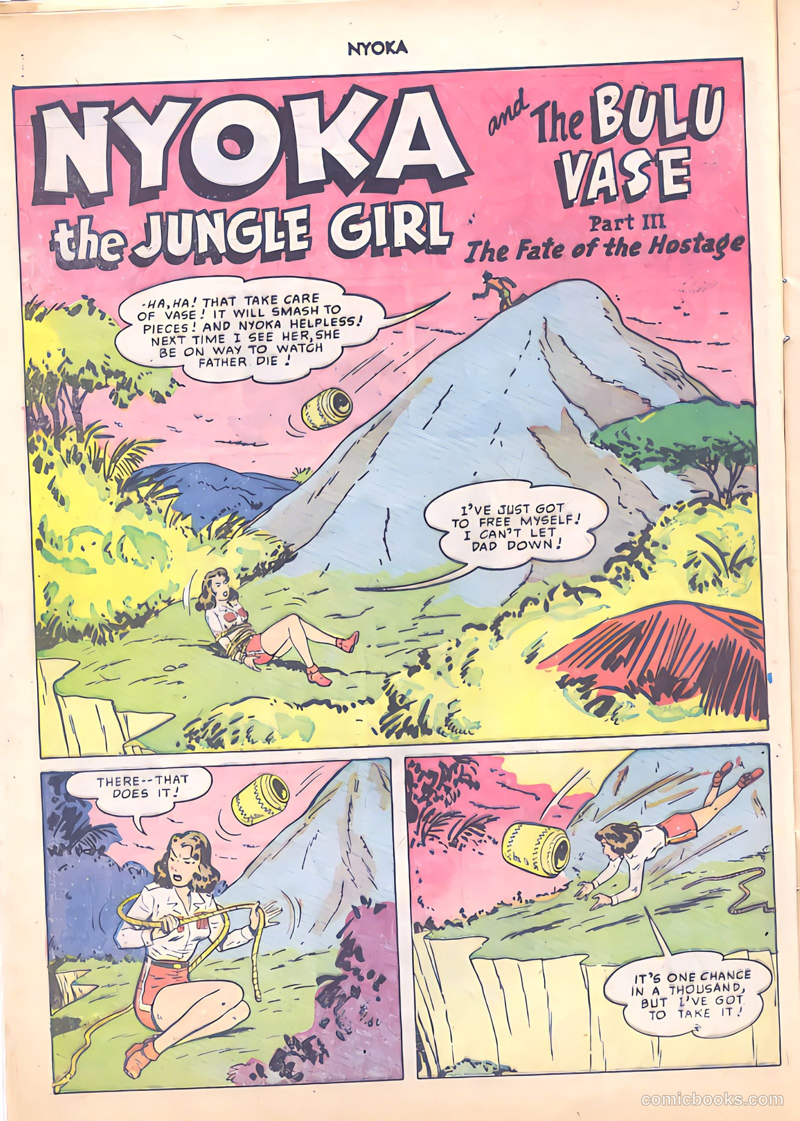 Nyoka the Jungle Girl #41 (1950) — page 16 of 52