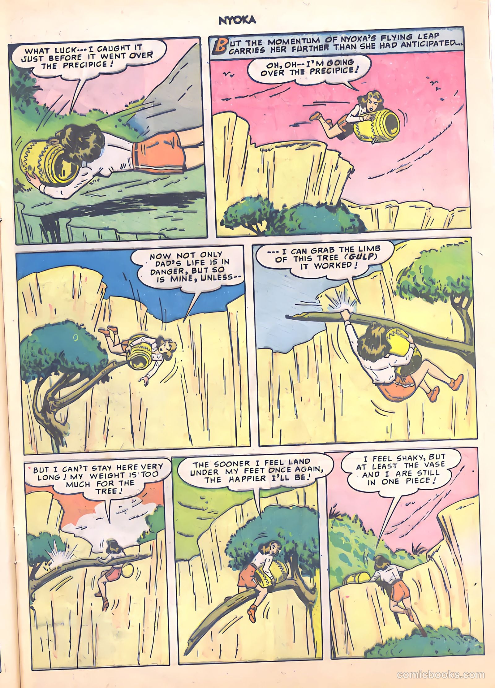 Nyoka the Jungle Girl #41 (1950) — page 17 of 52