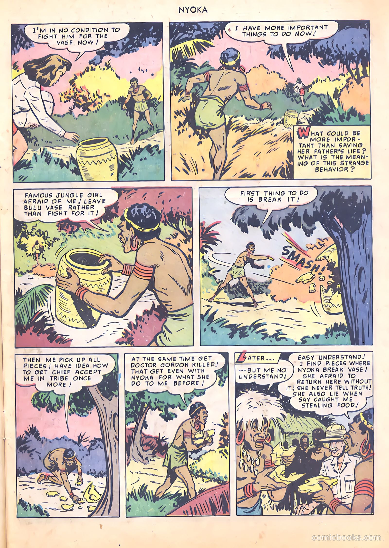 Nyoka the Jungle Girl #41 (1950) — page 19 of 52