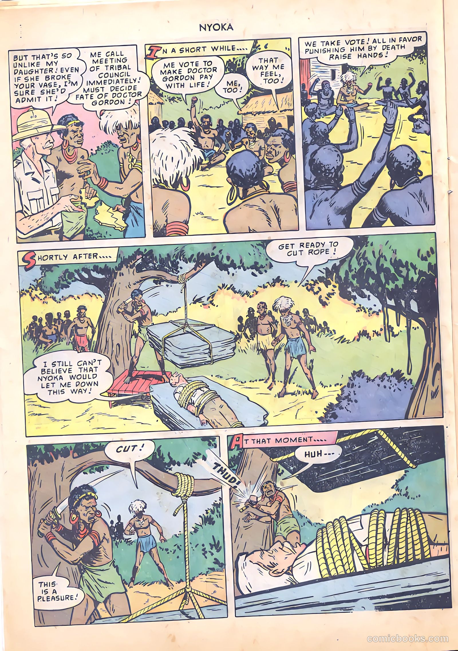 Nyoka the Jungle Girl #41 (1950) — page 20 of 52