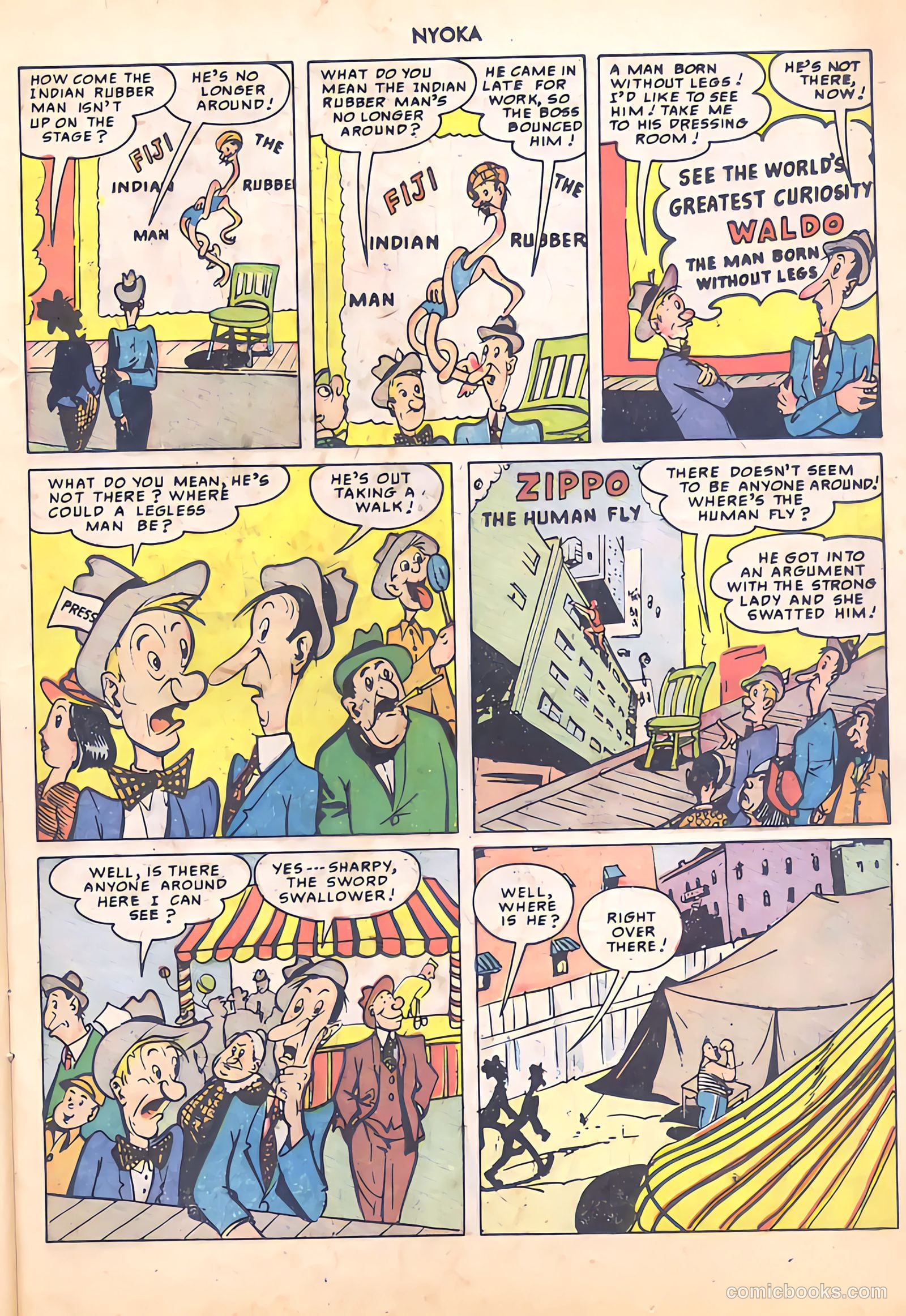 Nyoka the Jungle Girl #41 (1950) — page 23 of 52