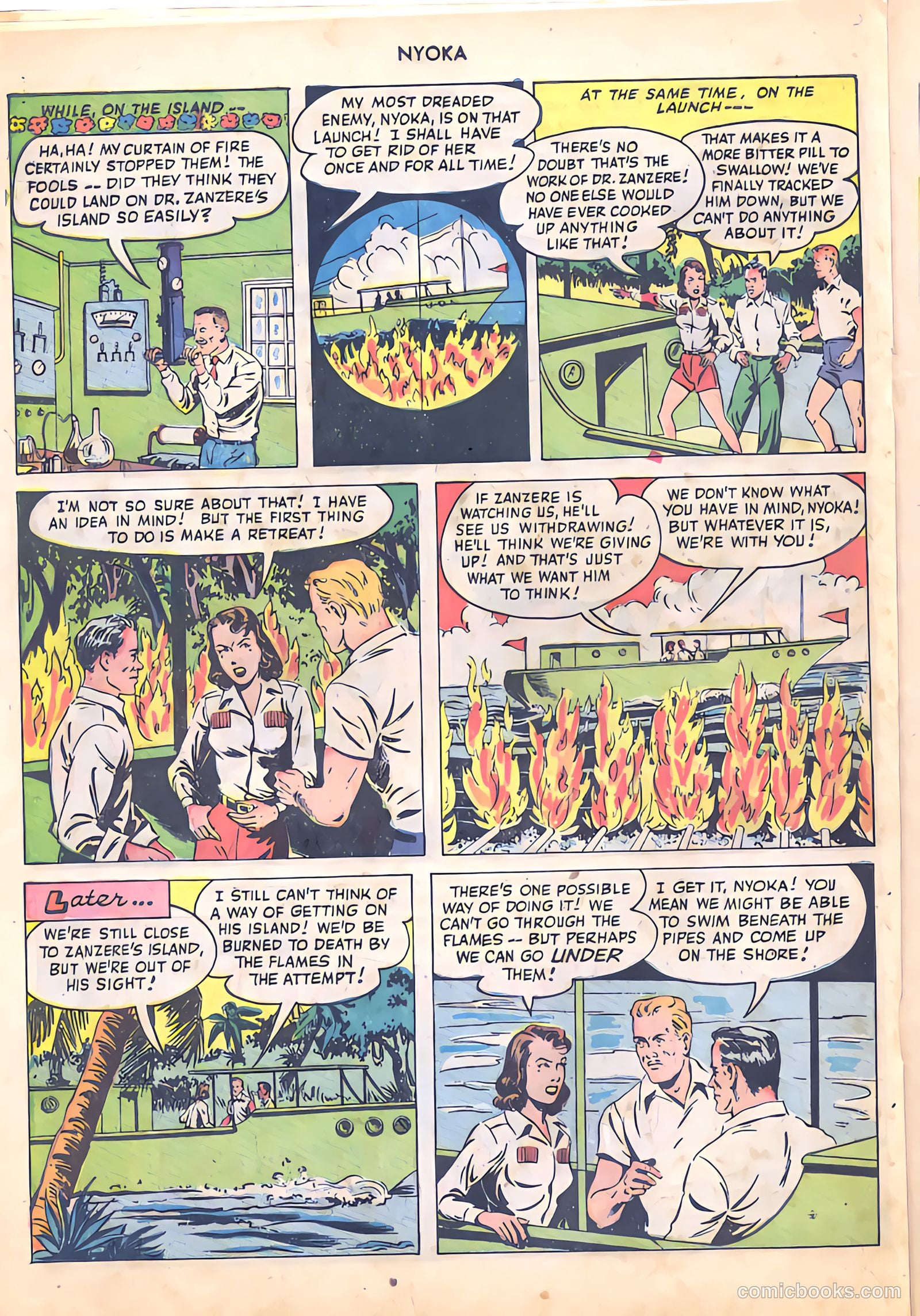 Nyoka the Jungle Girl #41 (1950) — page 28 of 52