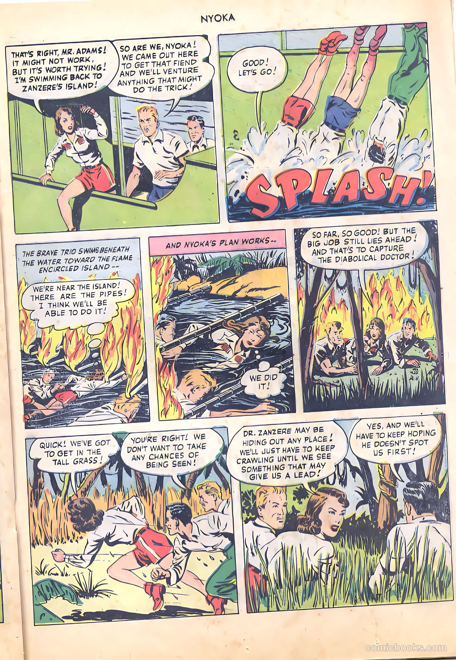 Nyoka the Jungle Girl #41 (1950) — page 29 of 52