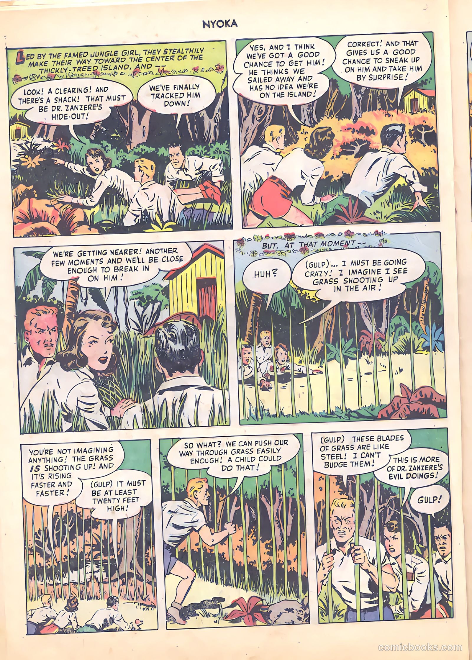 Nyoka the Jungle Girl #41 (1950) — page 30 of 52