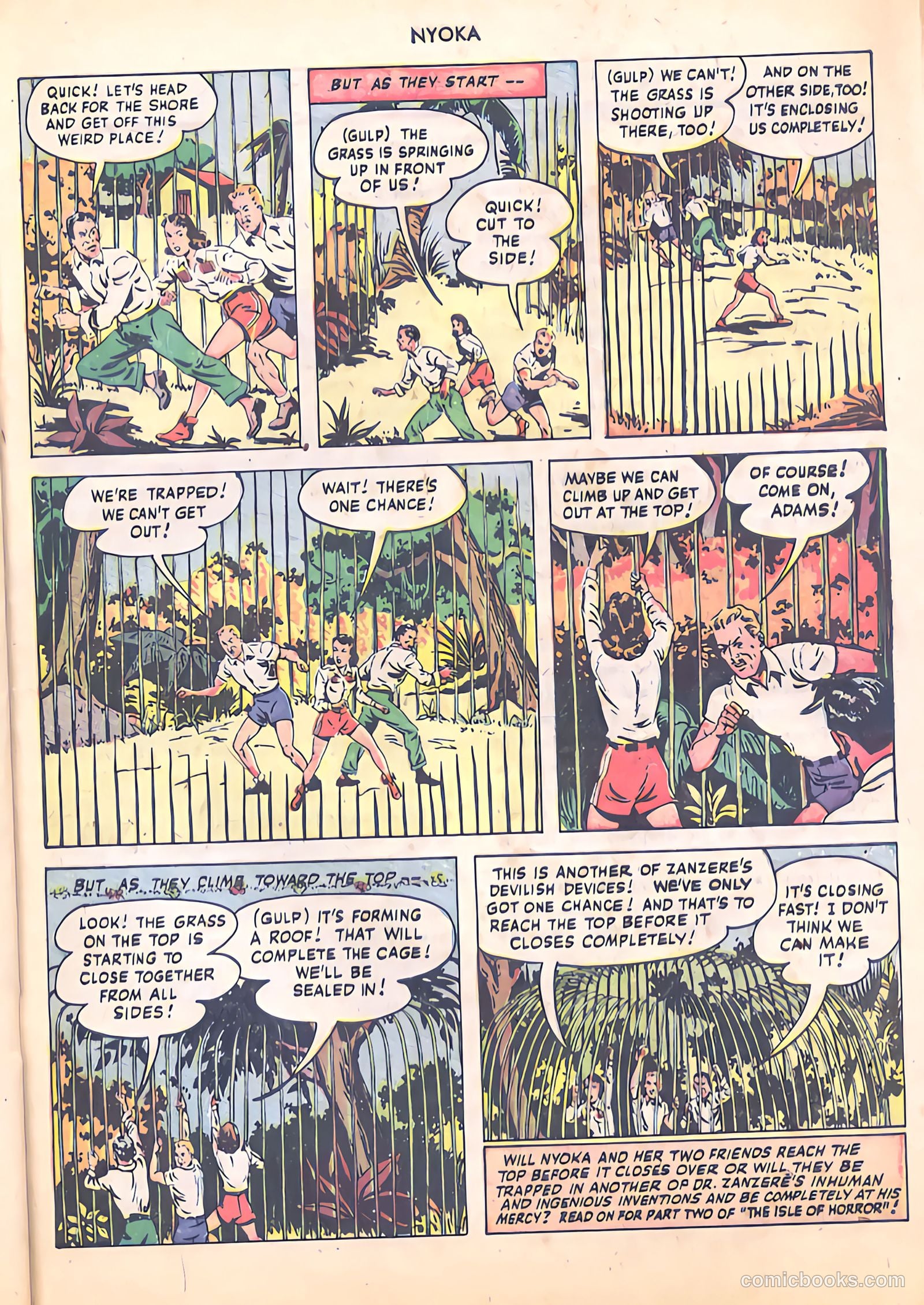 Nyoka the Jungle Girl #41 (1950) — page 31 of 52