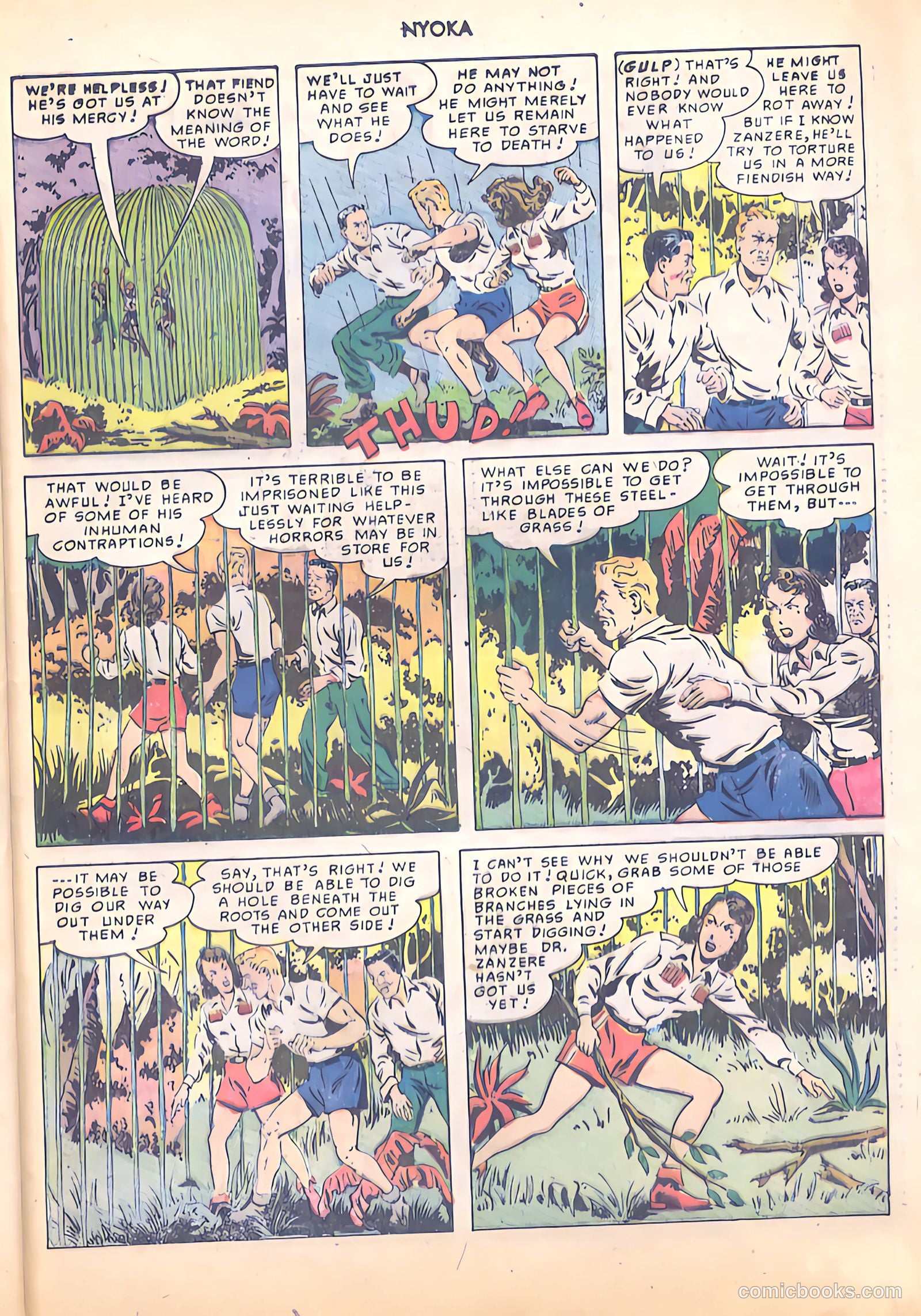 Nyoka the Jungle Girl #41 (1950) — page 37 of 52