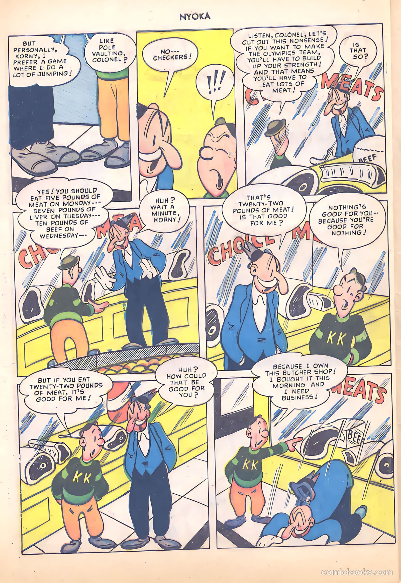 Nyoka the Jungle Girl #41 (1950) — page 44 of 52