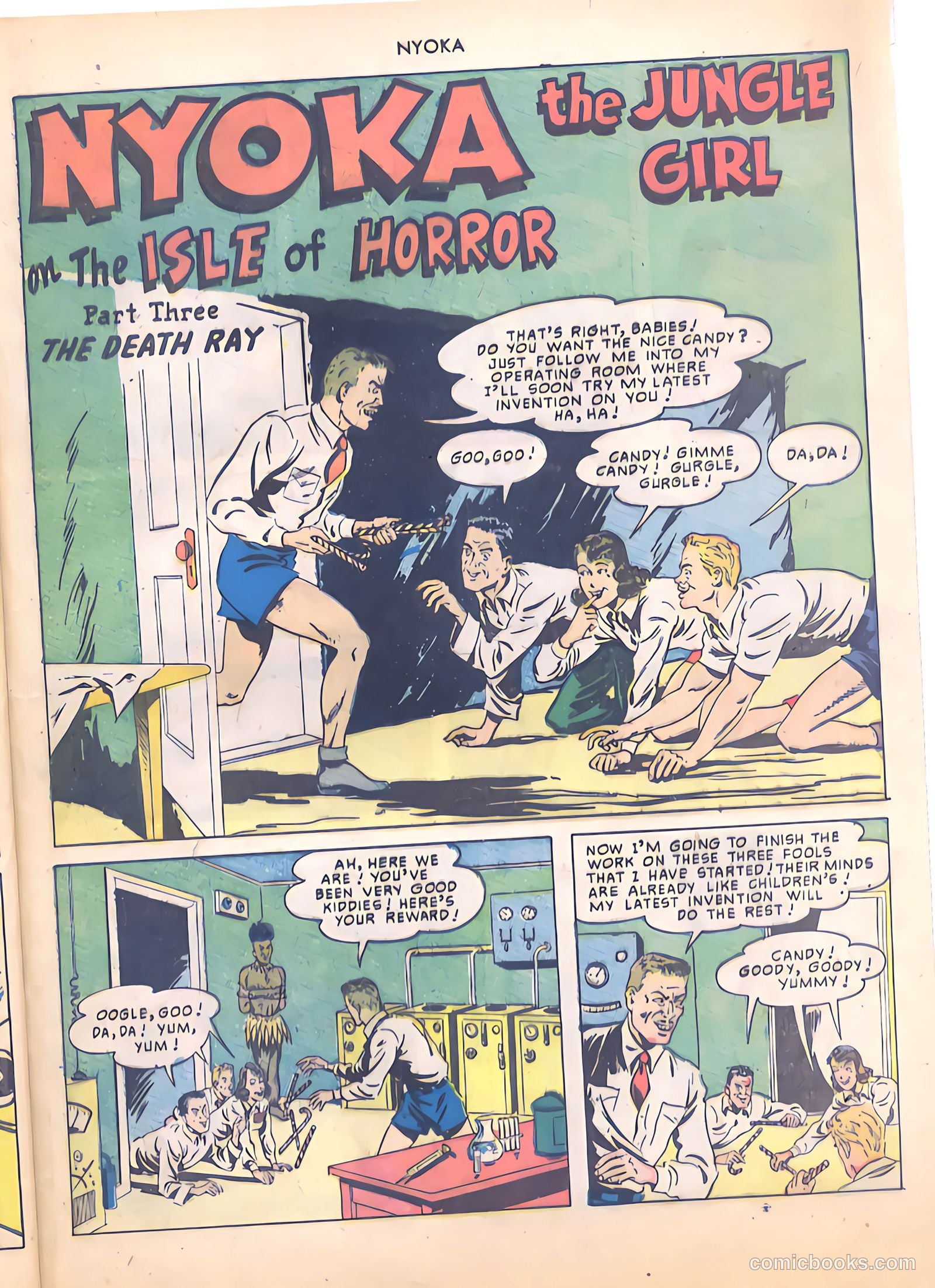 Nyoka the Jungle Girl #41 (1950) — page 45 of 52