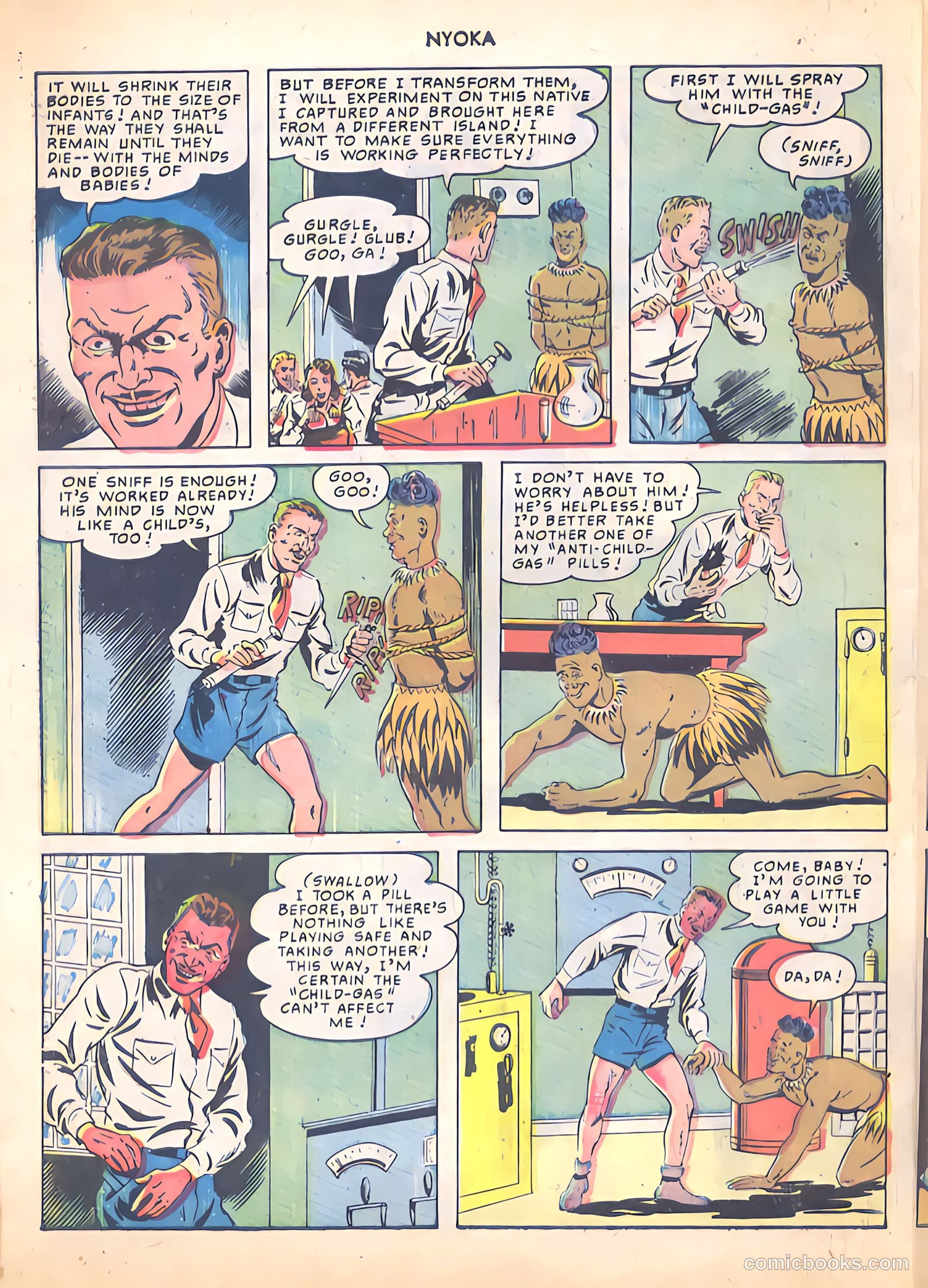 Nyoka the Jungle Girl #41 (1950) — page 46 of 52
