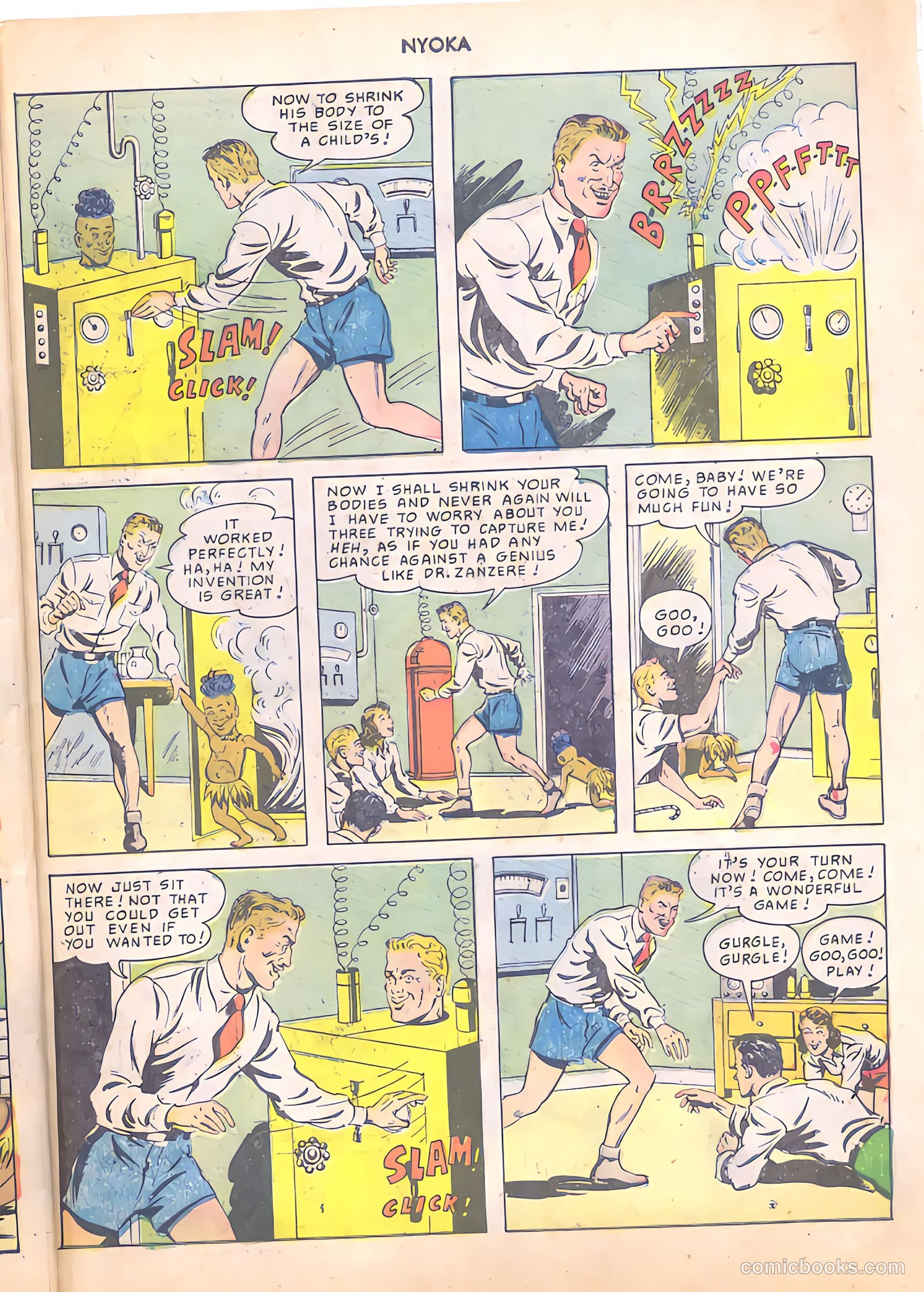 Nyoka the Jungle Girl #41 (1950) — page 47 of 52