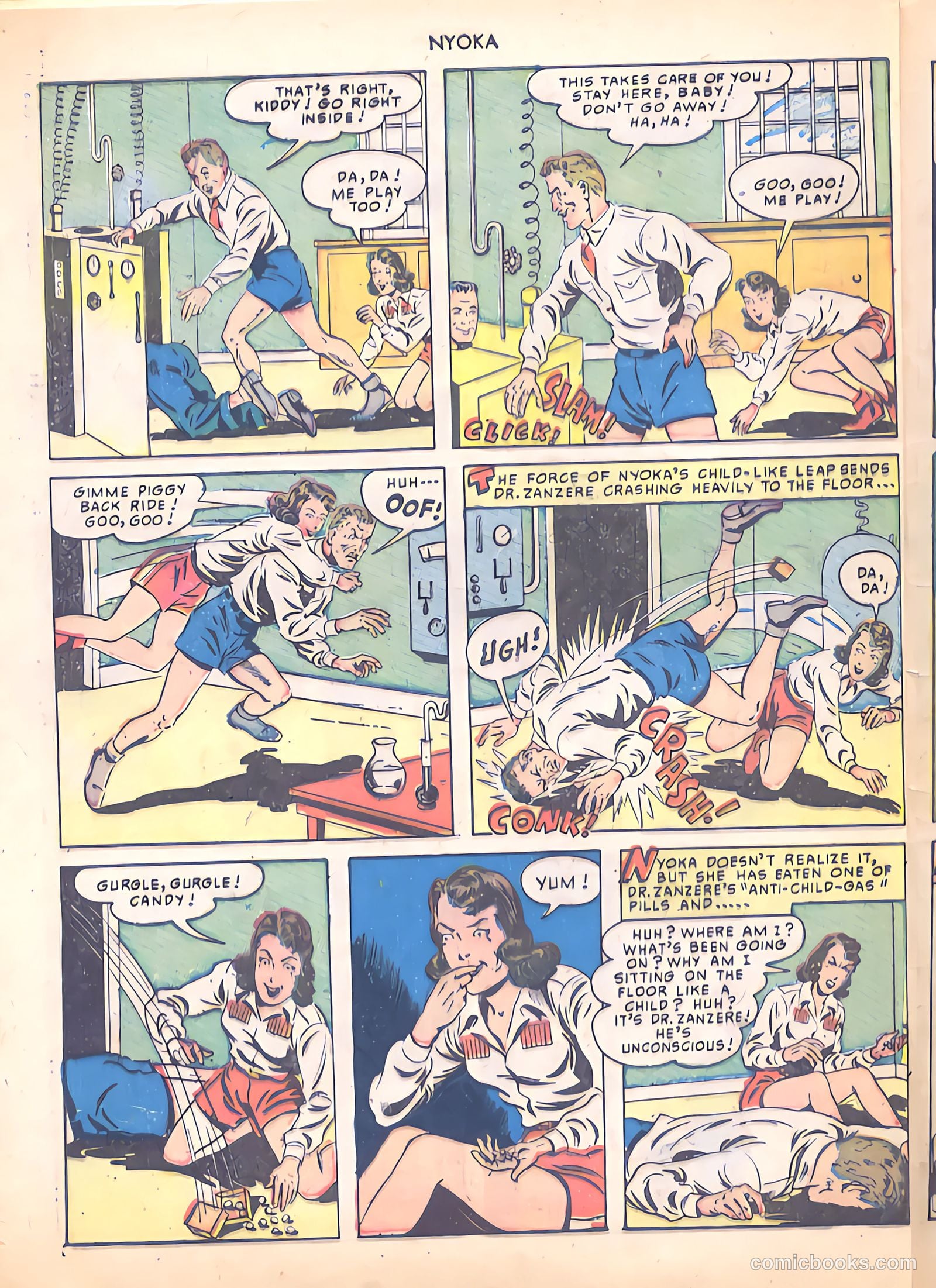 Nyoka the Jungle Girl #41 (1950) — page 48 of 52