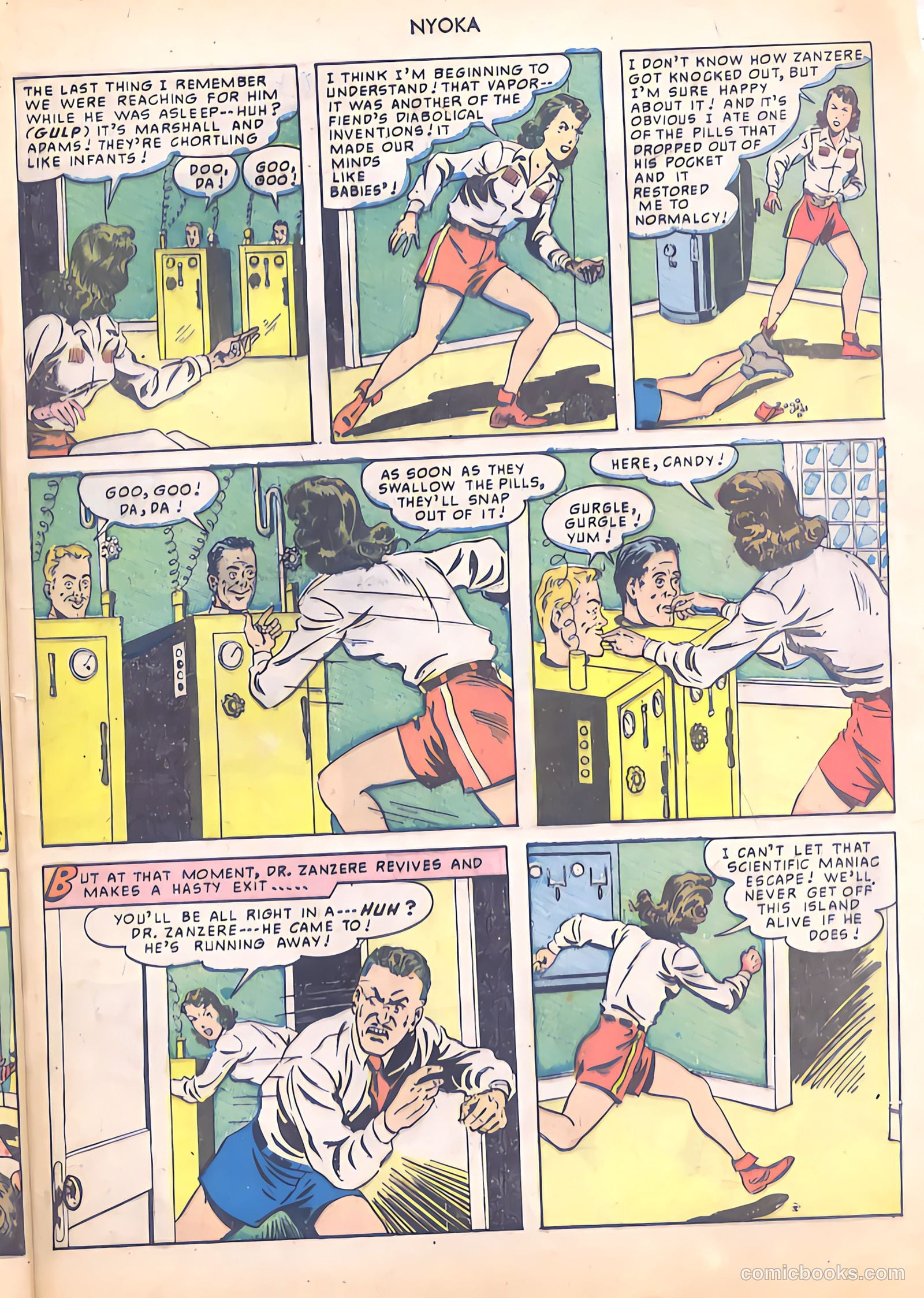 Nyoka the Jungle Girl #41 (1950) — page 49 of 52