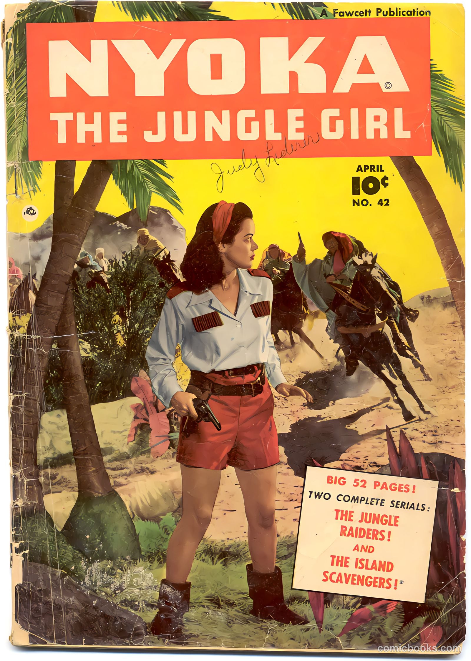 Nyoka the Jungle Girl #42