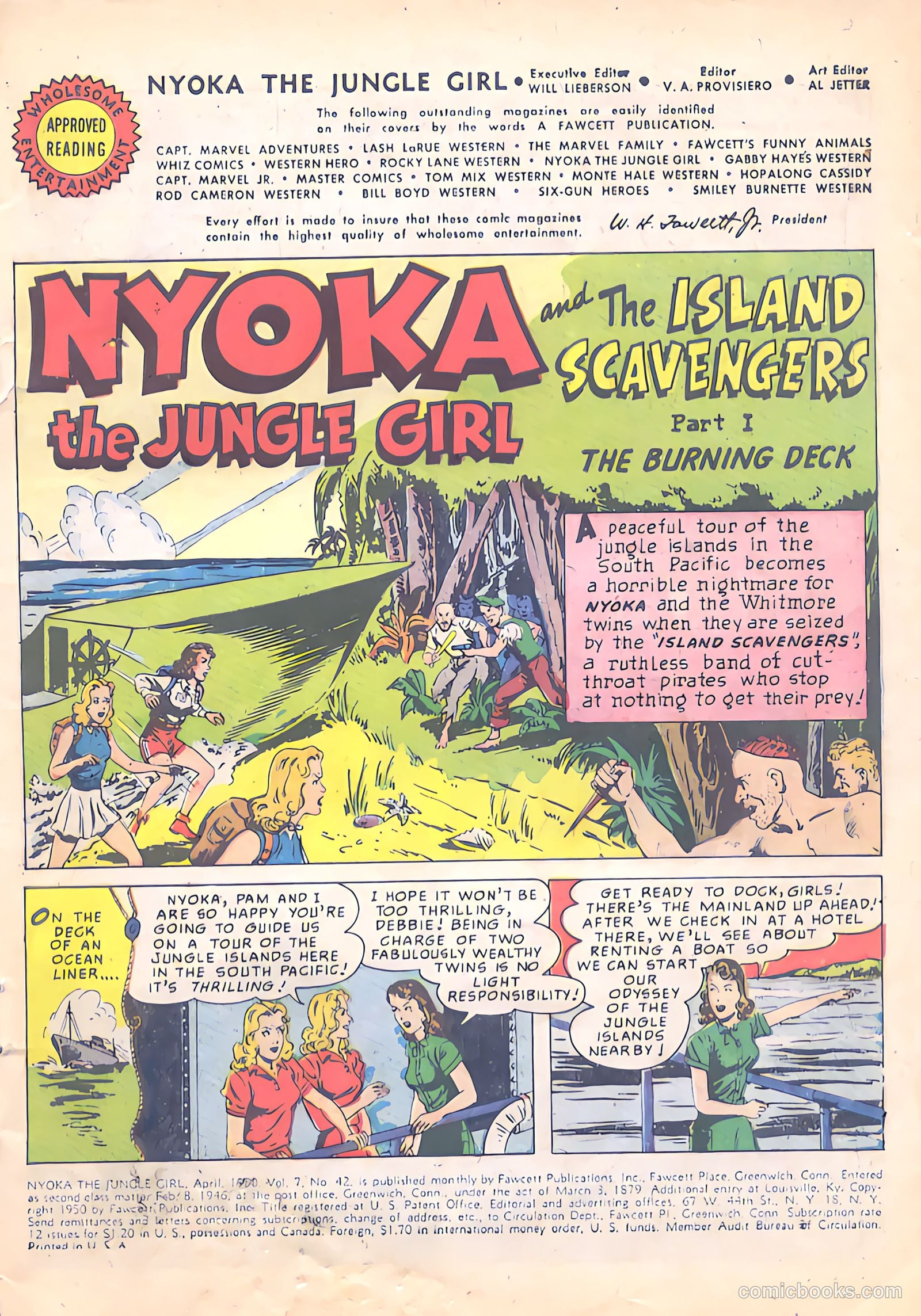 Nyoka the Jungle Girl #42 (1950) — page 3 of 52