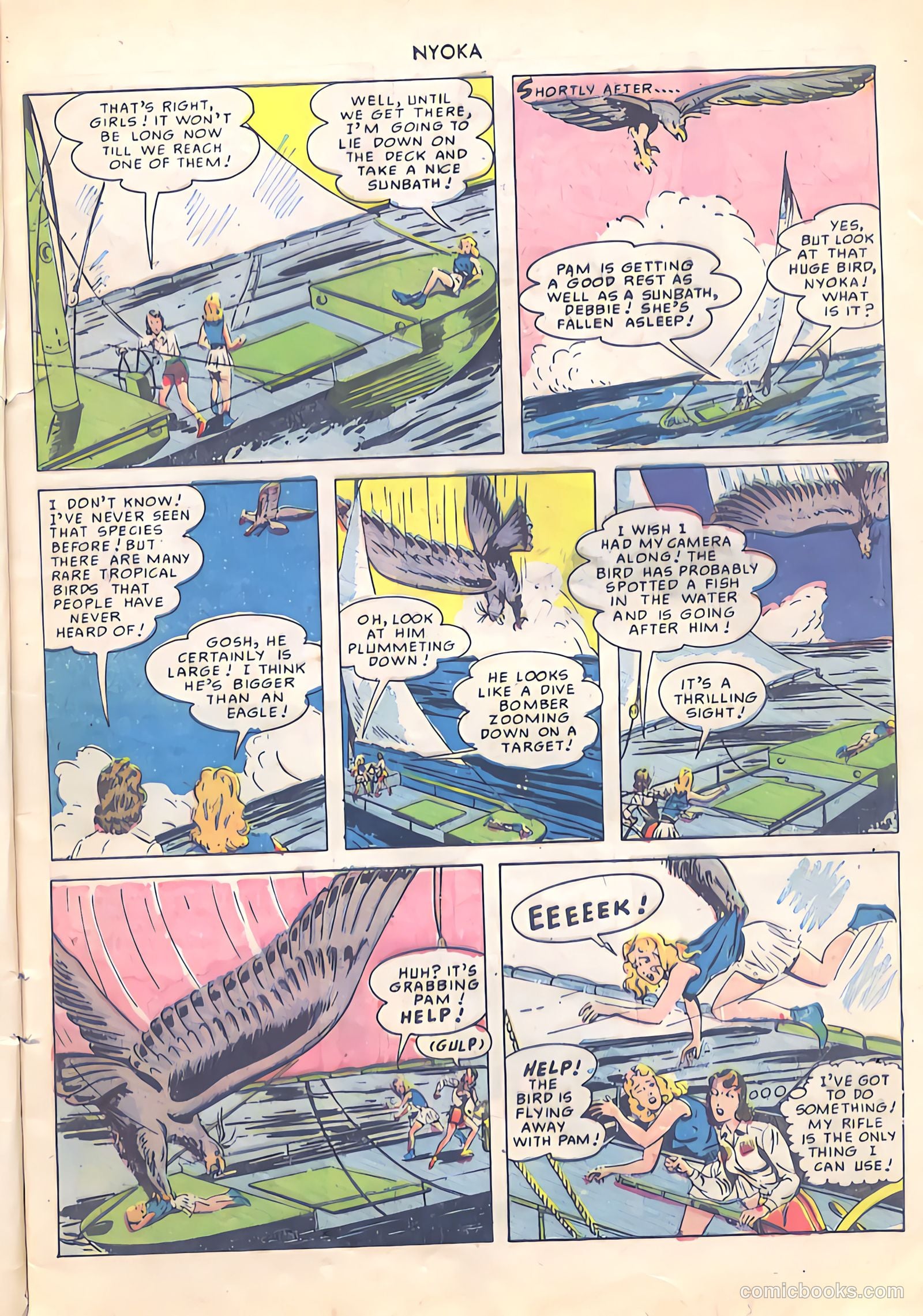 Nyoka the Jungle Girl #42 (1950) — page 5 of 52