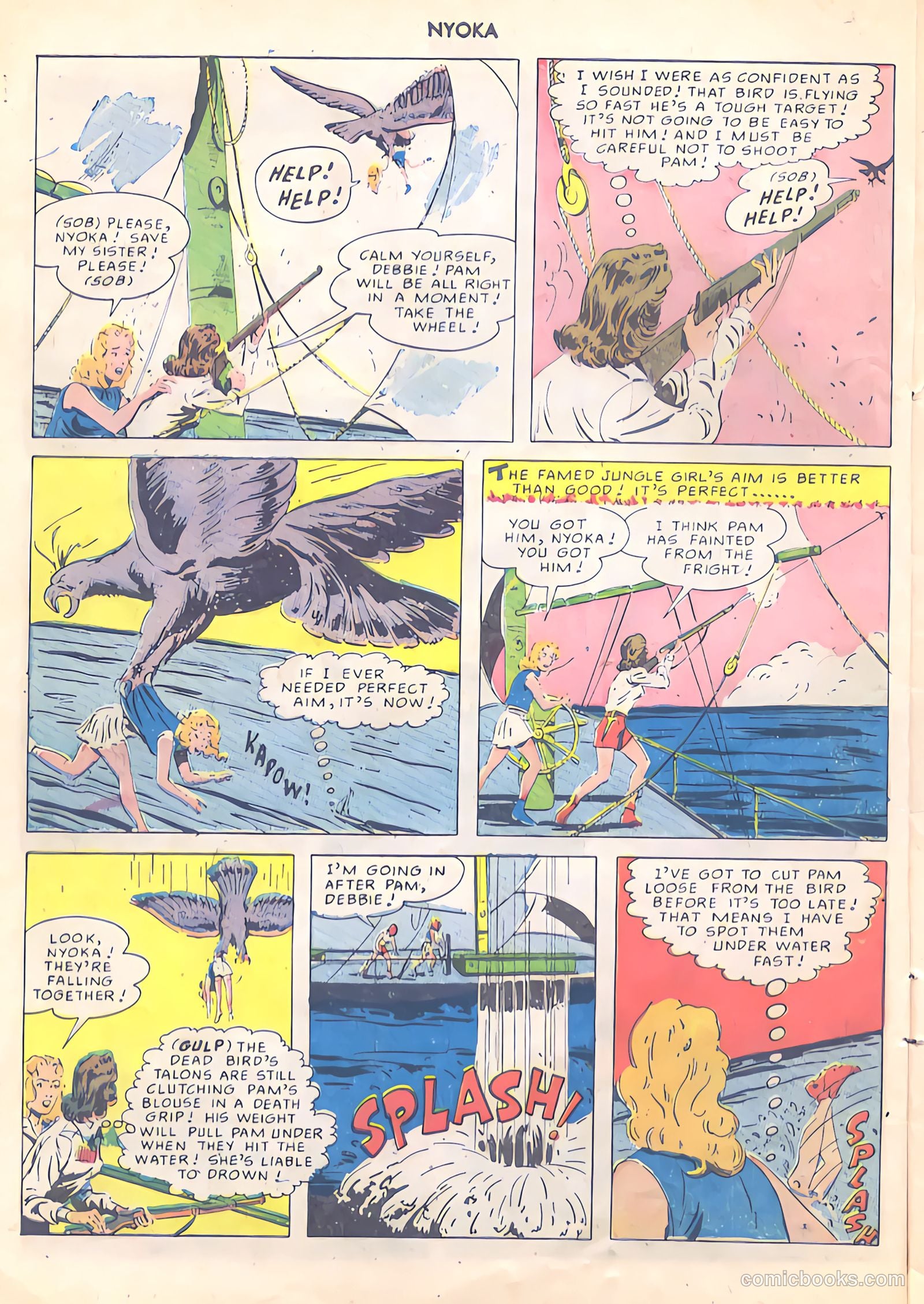 Nyoka the Jungle Girl #42 (1950) — page 6 of 52