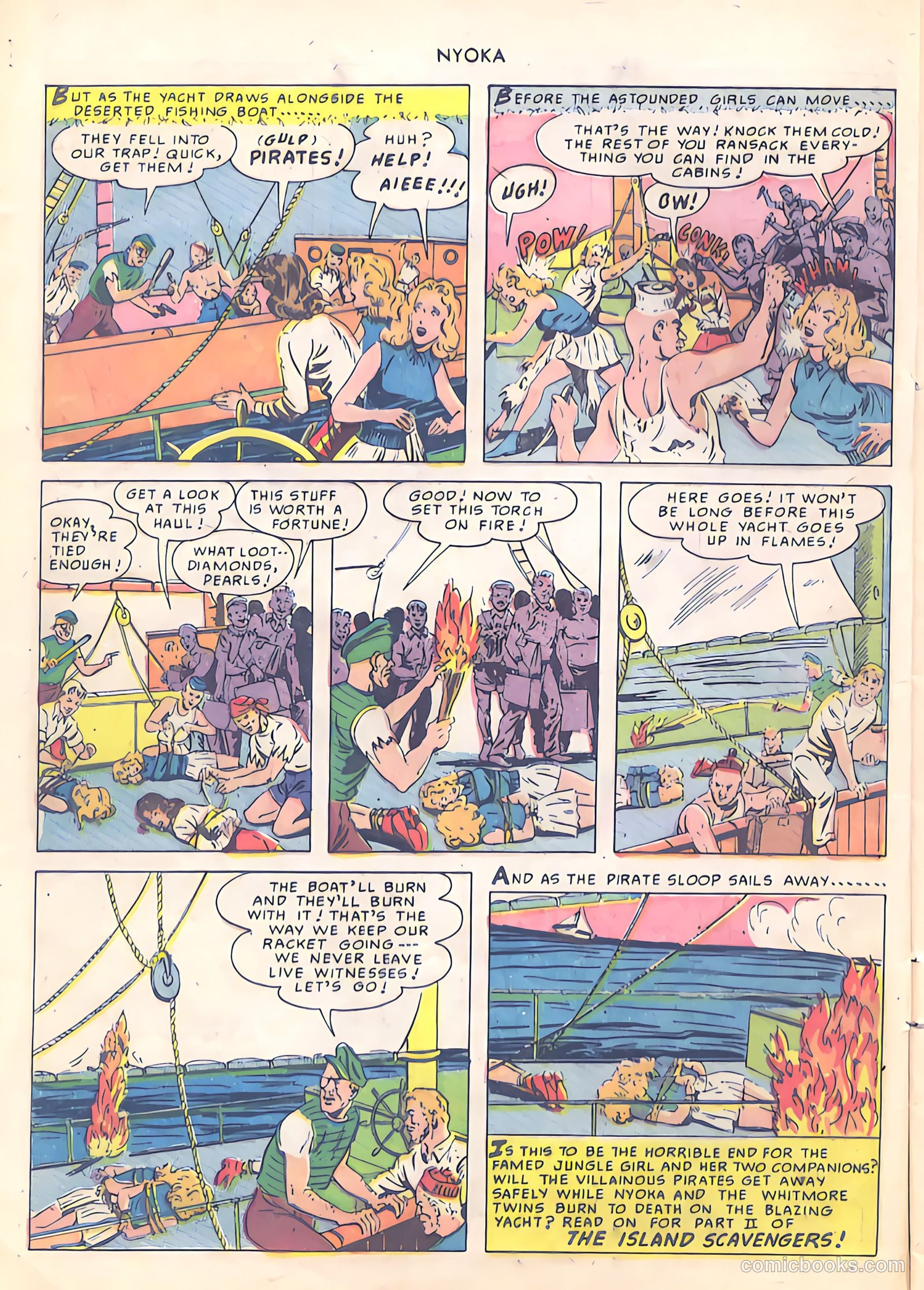 Nyoka the Jungle Girl #42 (1950) — page 8 of 52