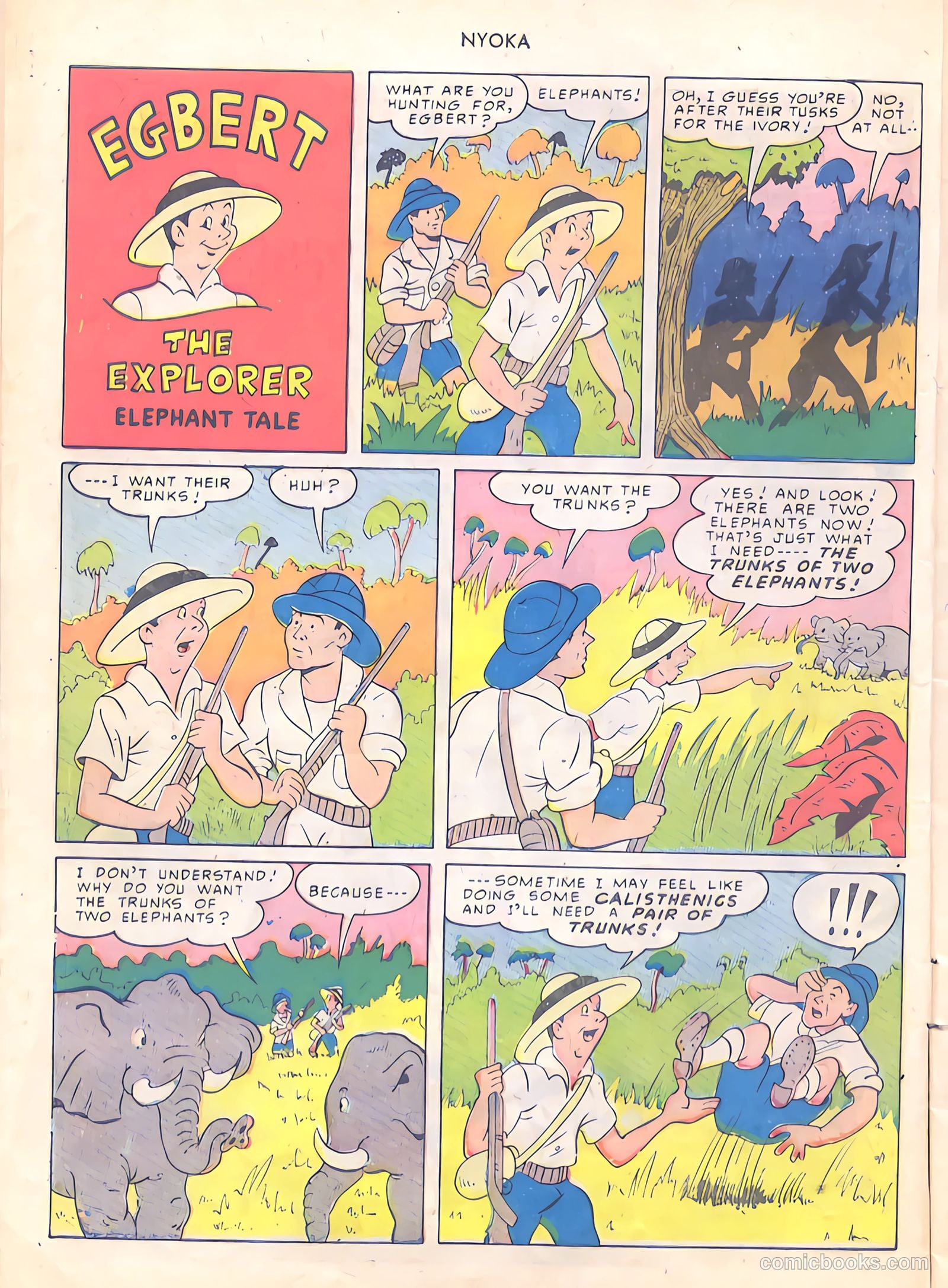 Nyoka the Jungle Girl #42 (1950) — page 10 of 52