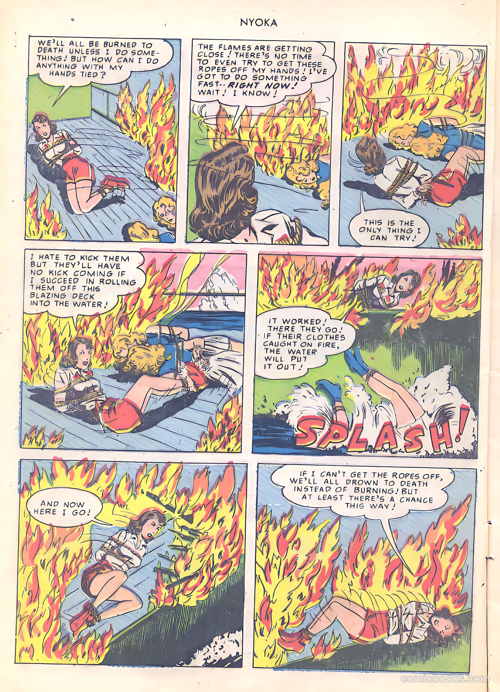 Nyoka the Jungle Girl #42 (1950) — page 12 of 52