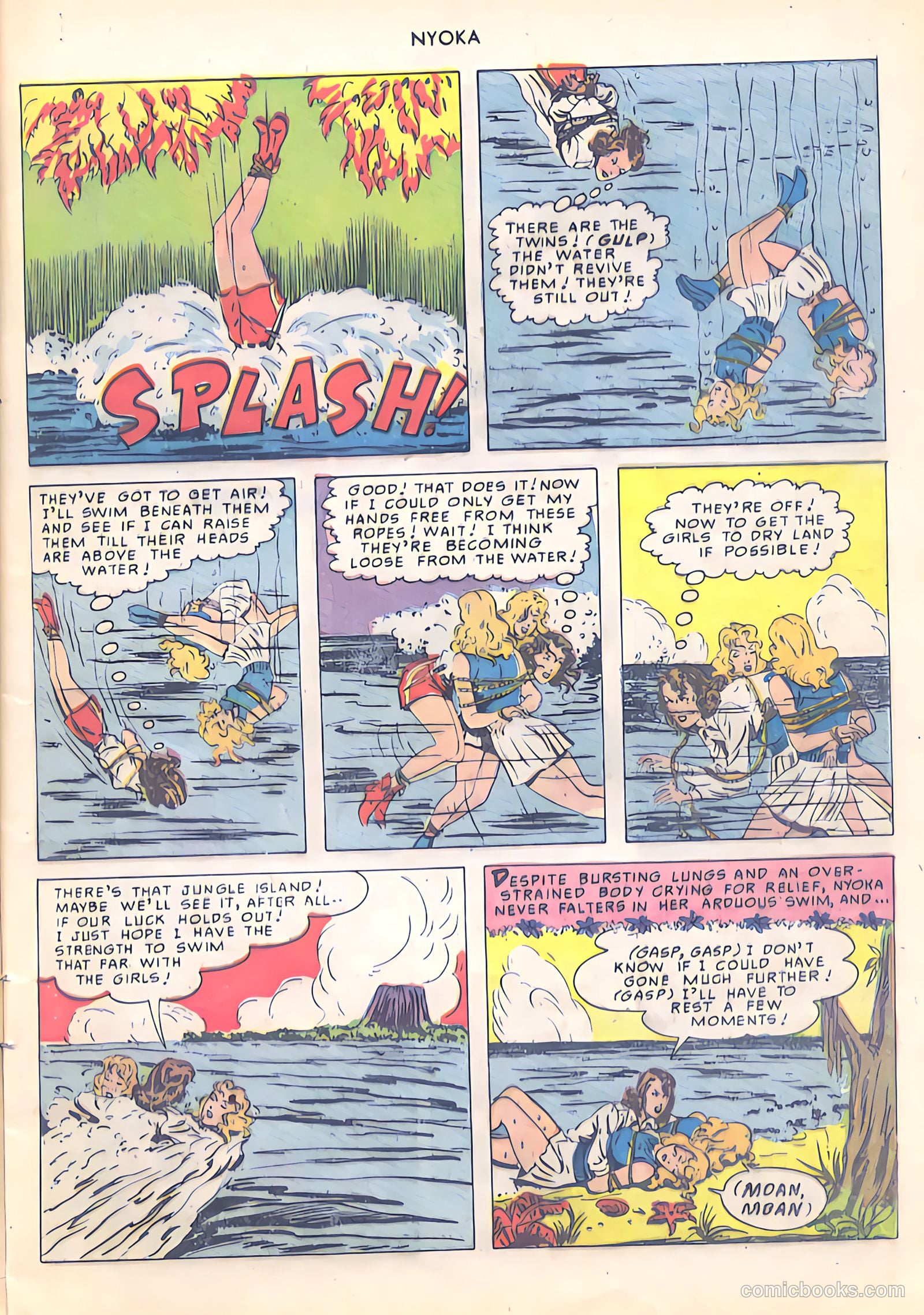 Nyoka the Jungle Girl #42 (1950) — page 13 of 52
