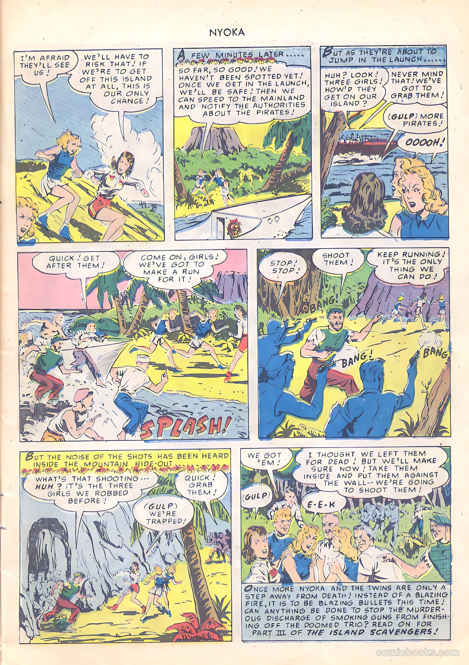 Nyoka the Jungle Girl #42 (1950) — page 15 of 52