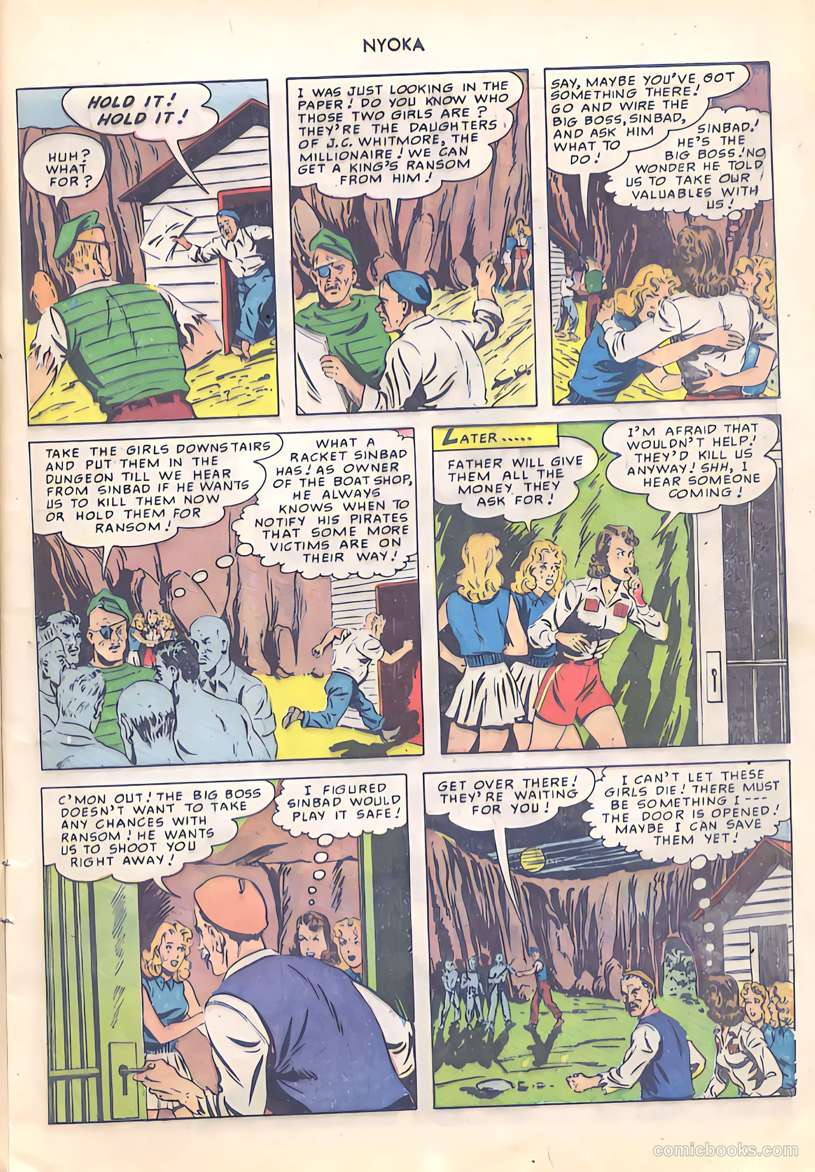 Nyoka the Jungle Girl #42 (1950) — page 17 of 52