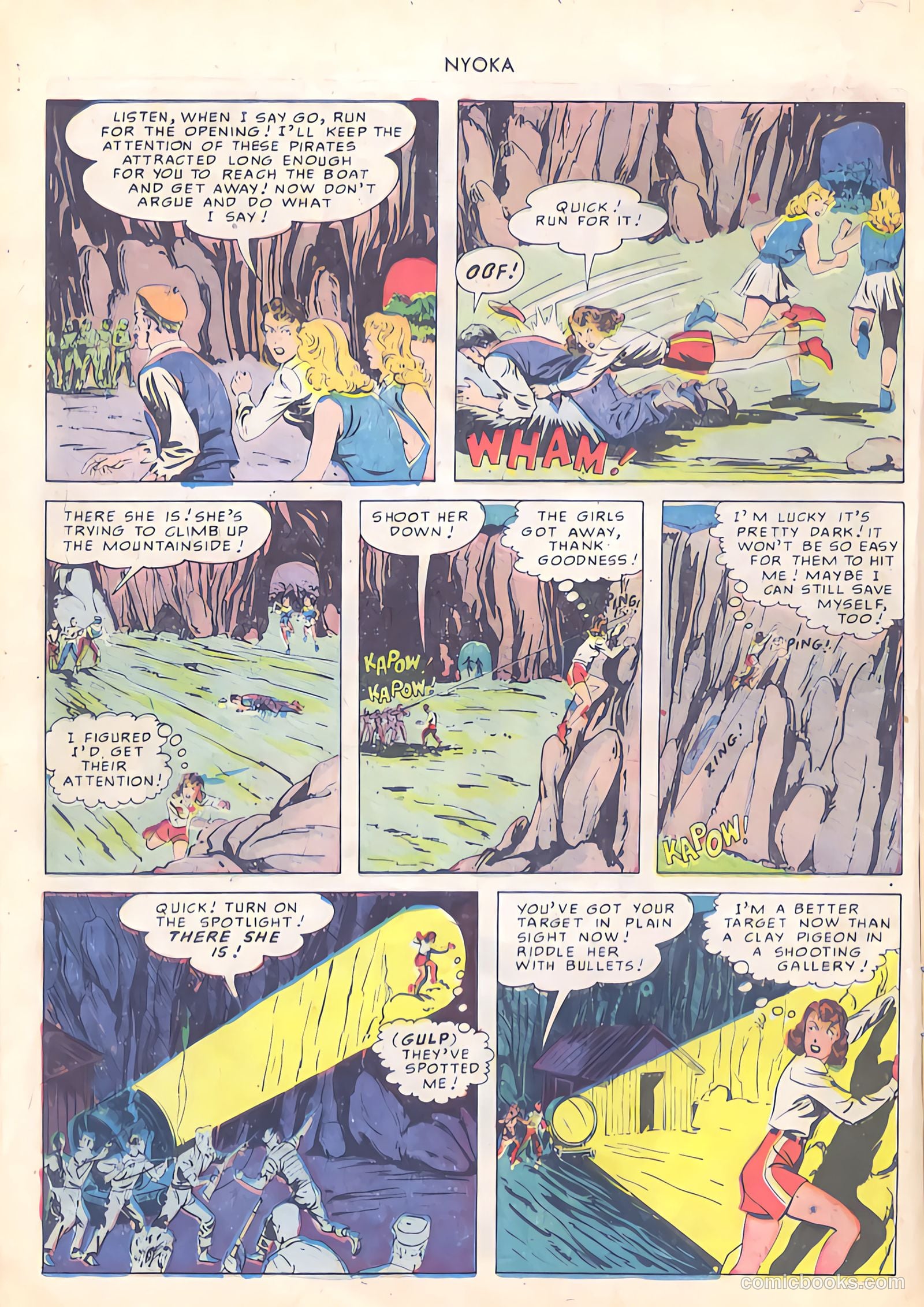 Nyoka the Jungle Girl #42 (1950) — page 18 of 52