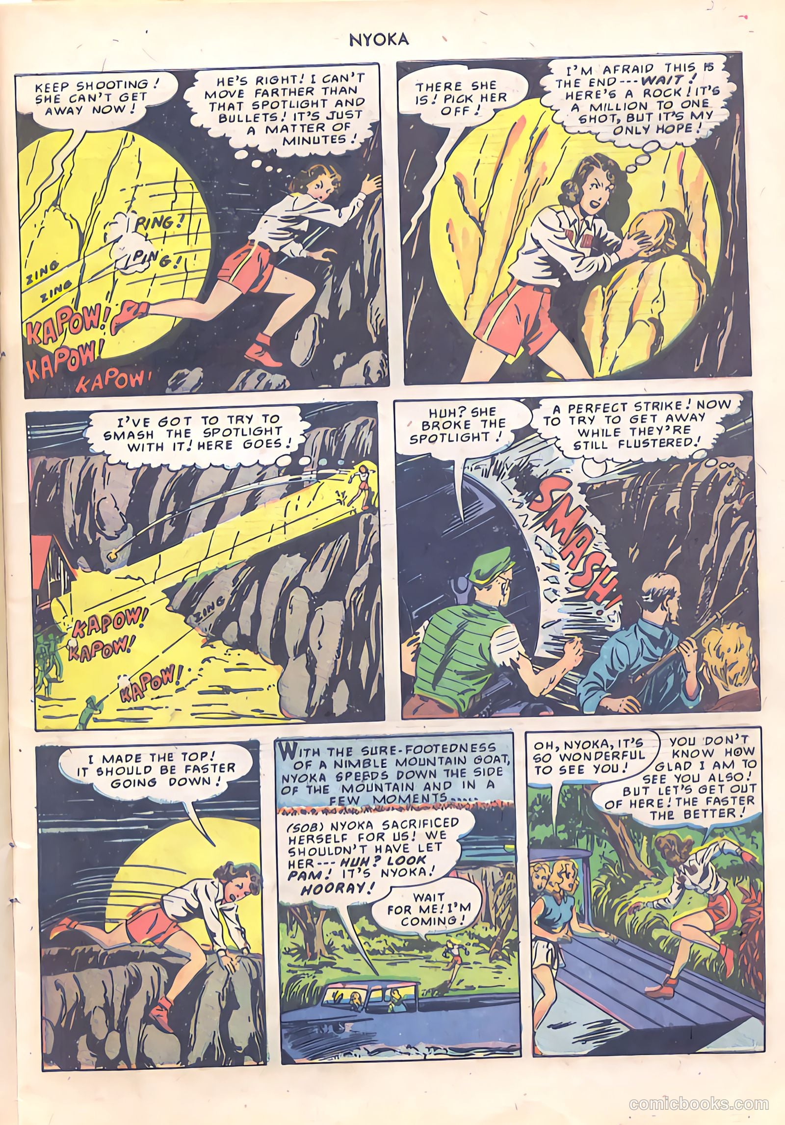 Nyoka the Jungle Girl #42 (1950) — page 19 of 52