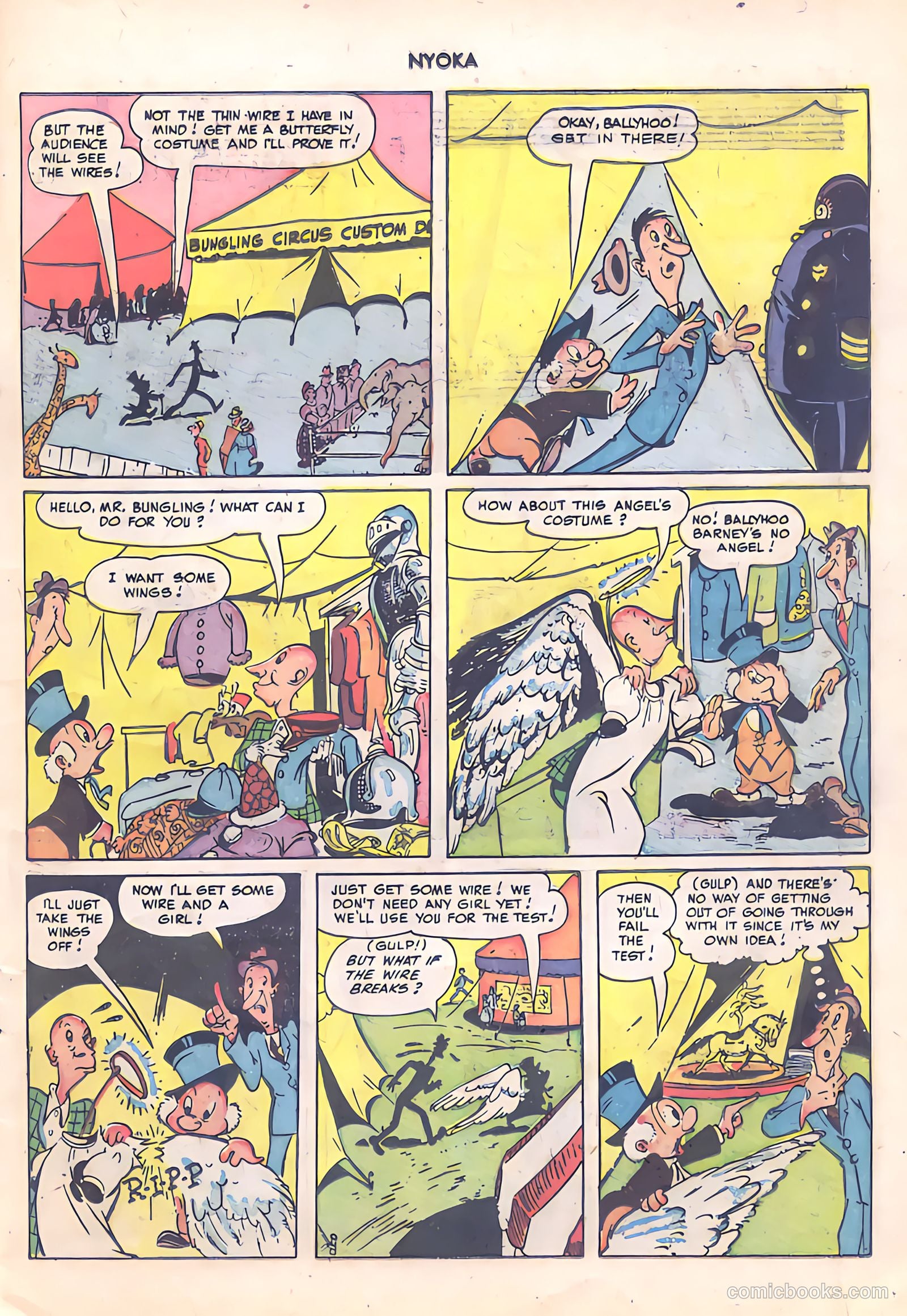 Nyoka the Jungle Girl #42 (1950) — page 23 of 52