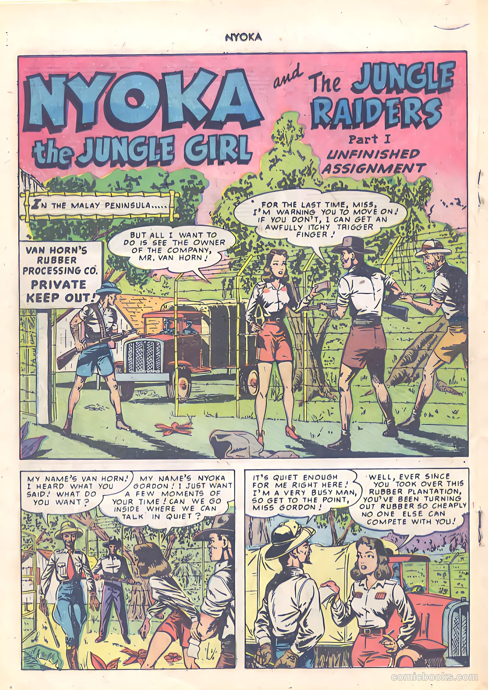 Nyoka the Jungle Girl #42 (1950) — page 26 of 52