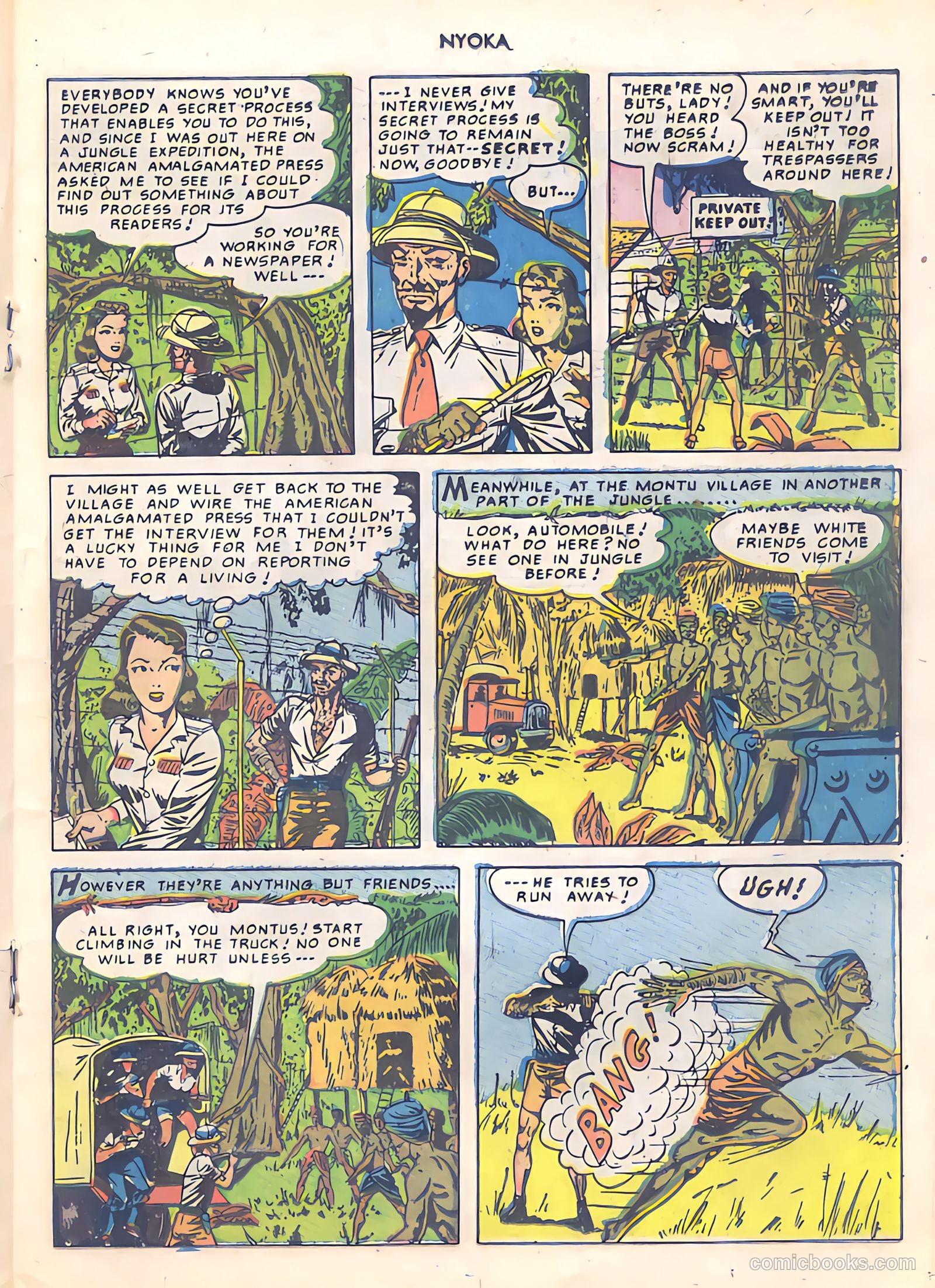 Nyoka the Jungle Girl #42 (1950) — page 27 of 52